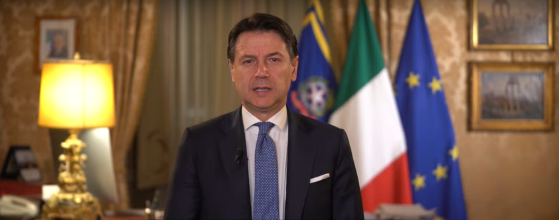 Il Presidente del Consiglio Giuseppe Conte