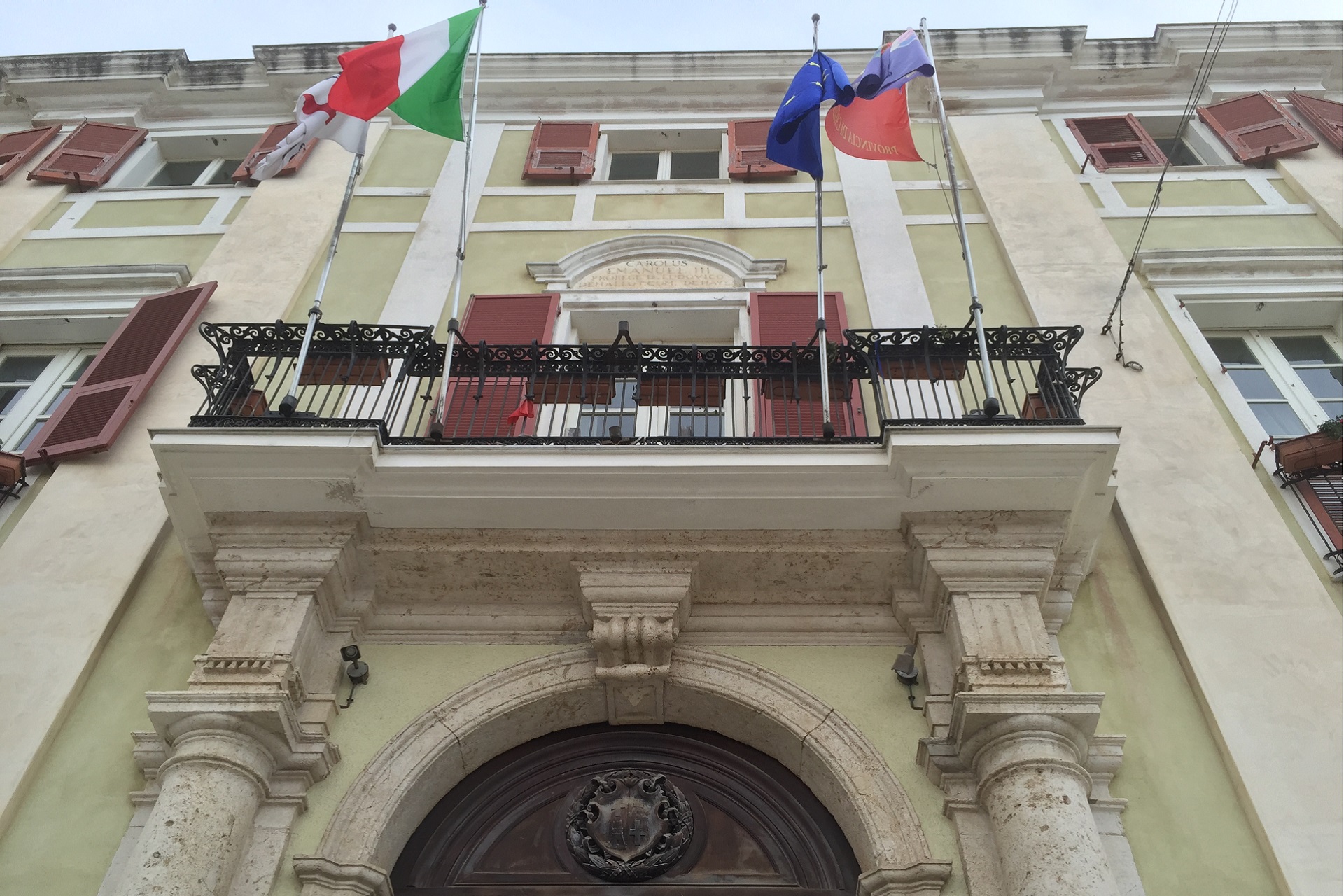 Cagliari - Palazzo Regio sede del Consiglio Metropolitano