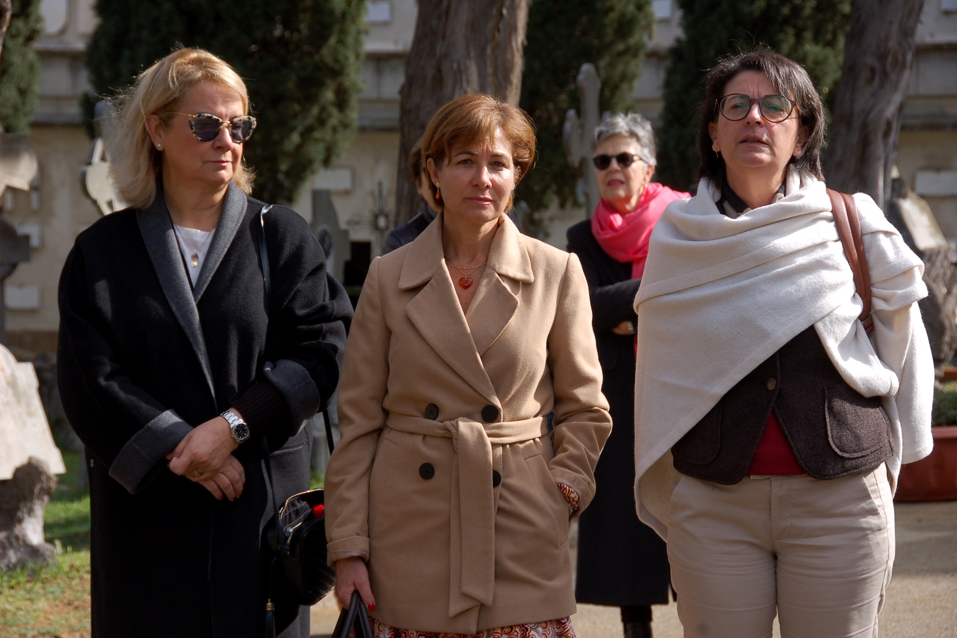 Le assessore Dedola e Lantini con la consigliera Loi