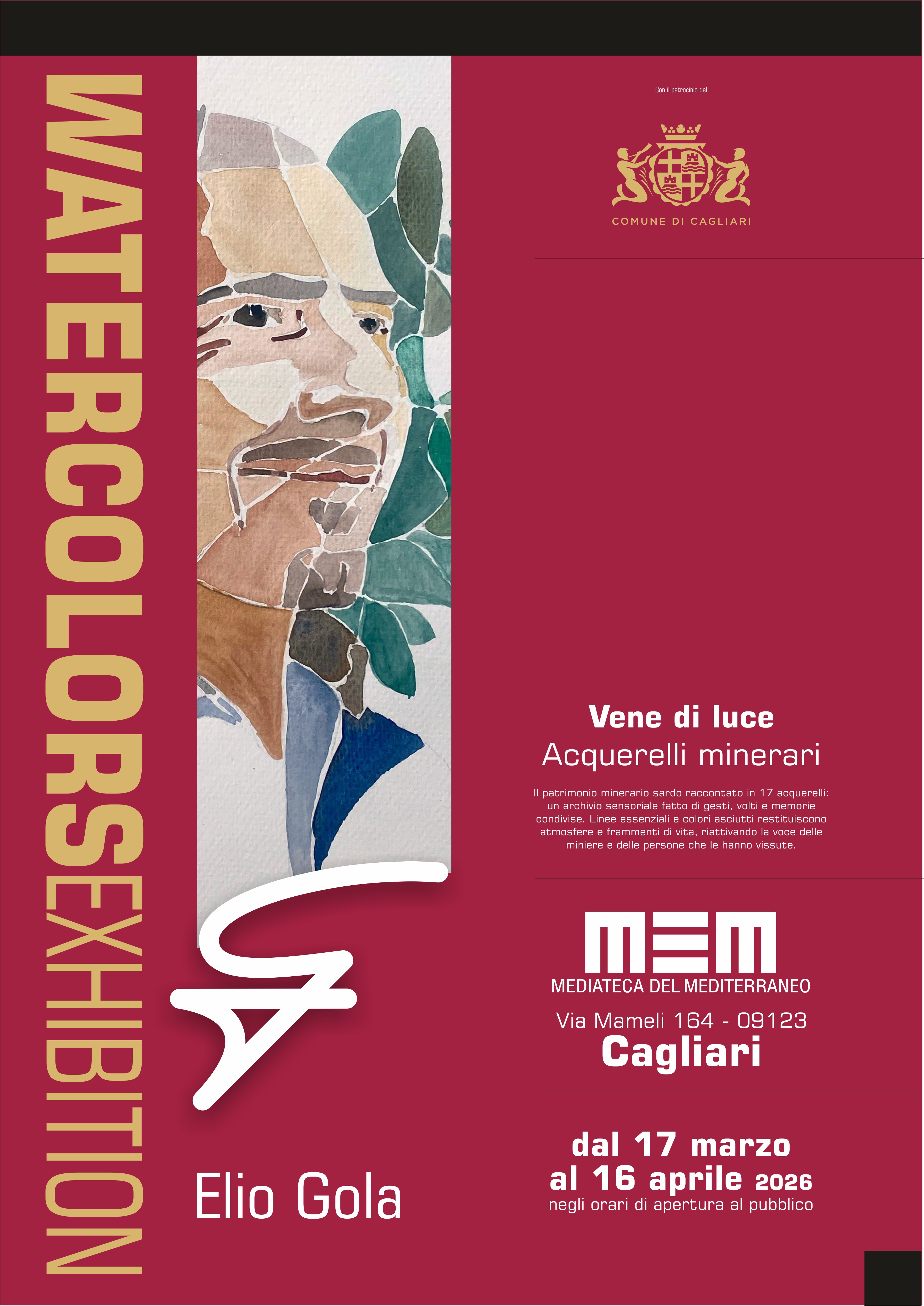 Vene di luce: acquarelli minerali