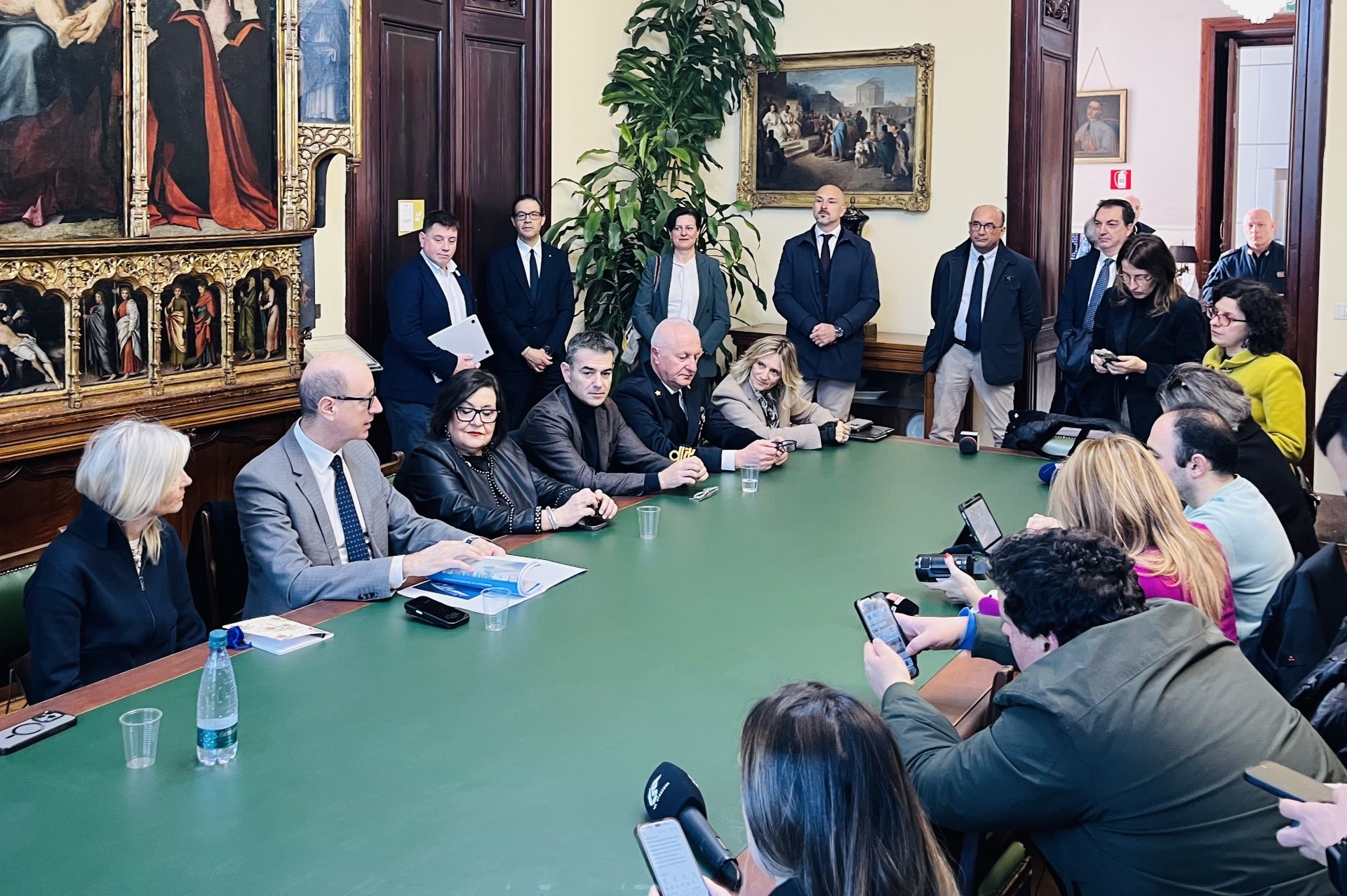 Cagliari - 38^Amerca's Cup punto stampa Comitato ordine e sicurezza pubblica