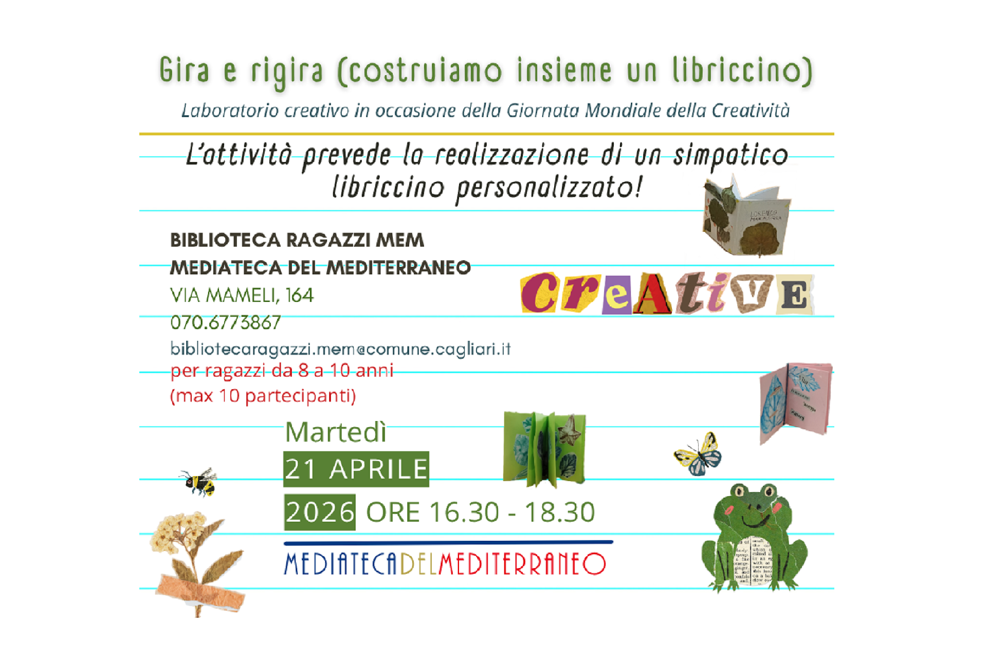 Gira e rigira - Laboratorio gratuito per bambini alla MEM
