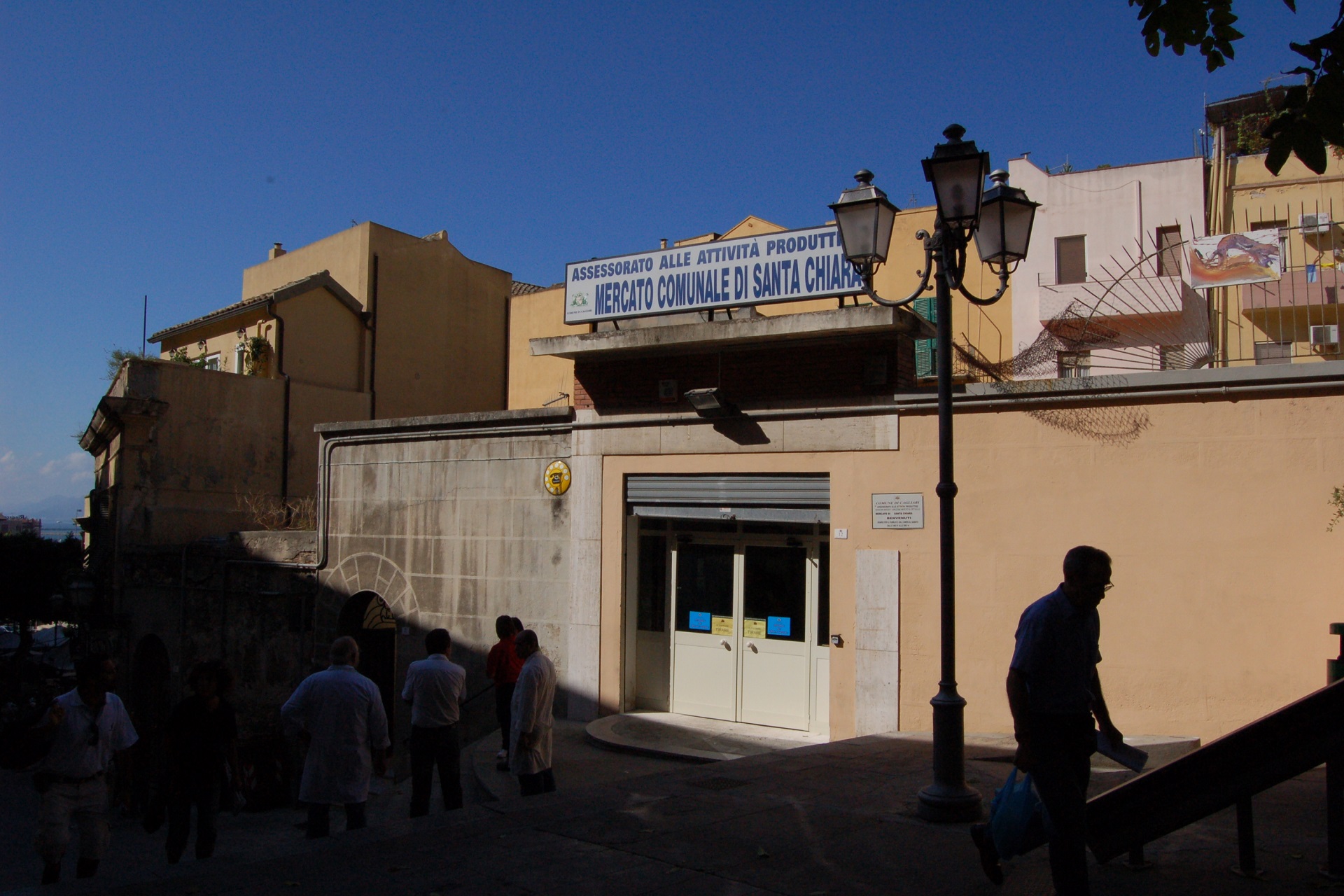 Cagliari - Mercato civico Santa Chiara (archivio)