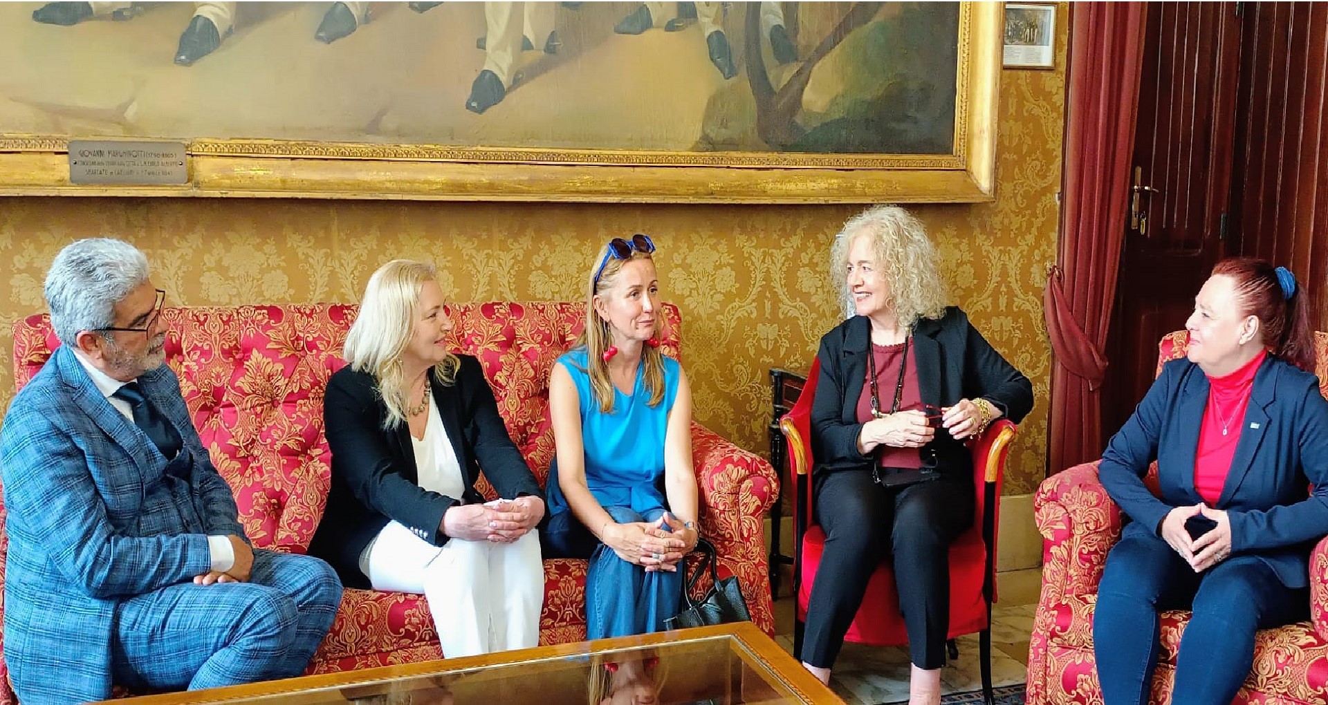 Palazzo Bacaredda - Un momento dell'incontro
