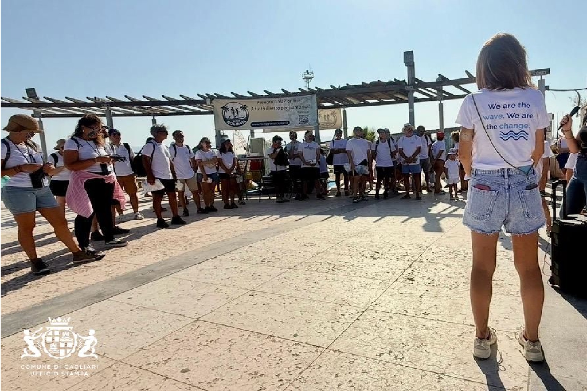 Cagliari - Puliamo la Sella! (archivio)