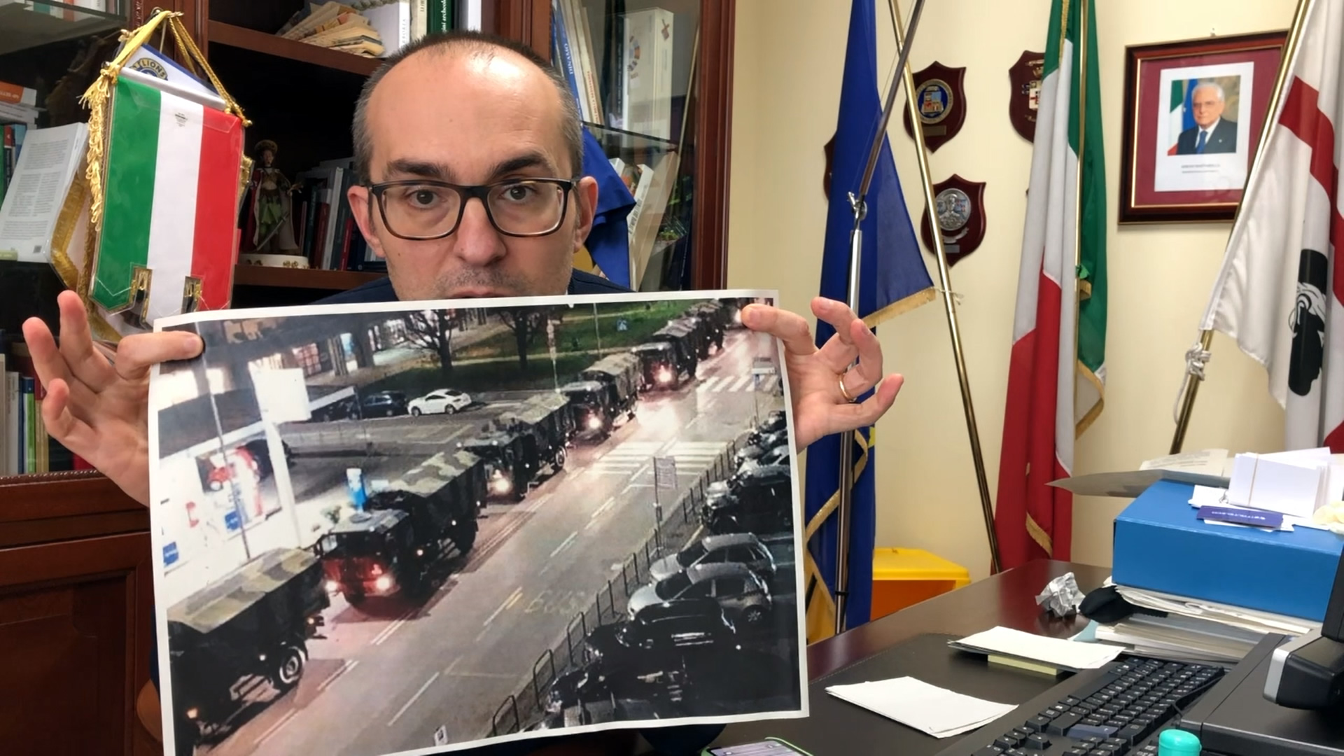 Il sindaco di Cagliari Paolo Truzzu