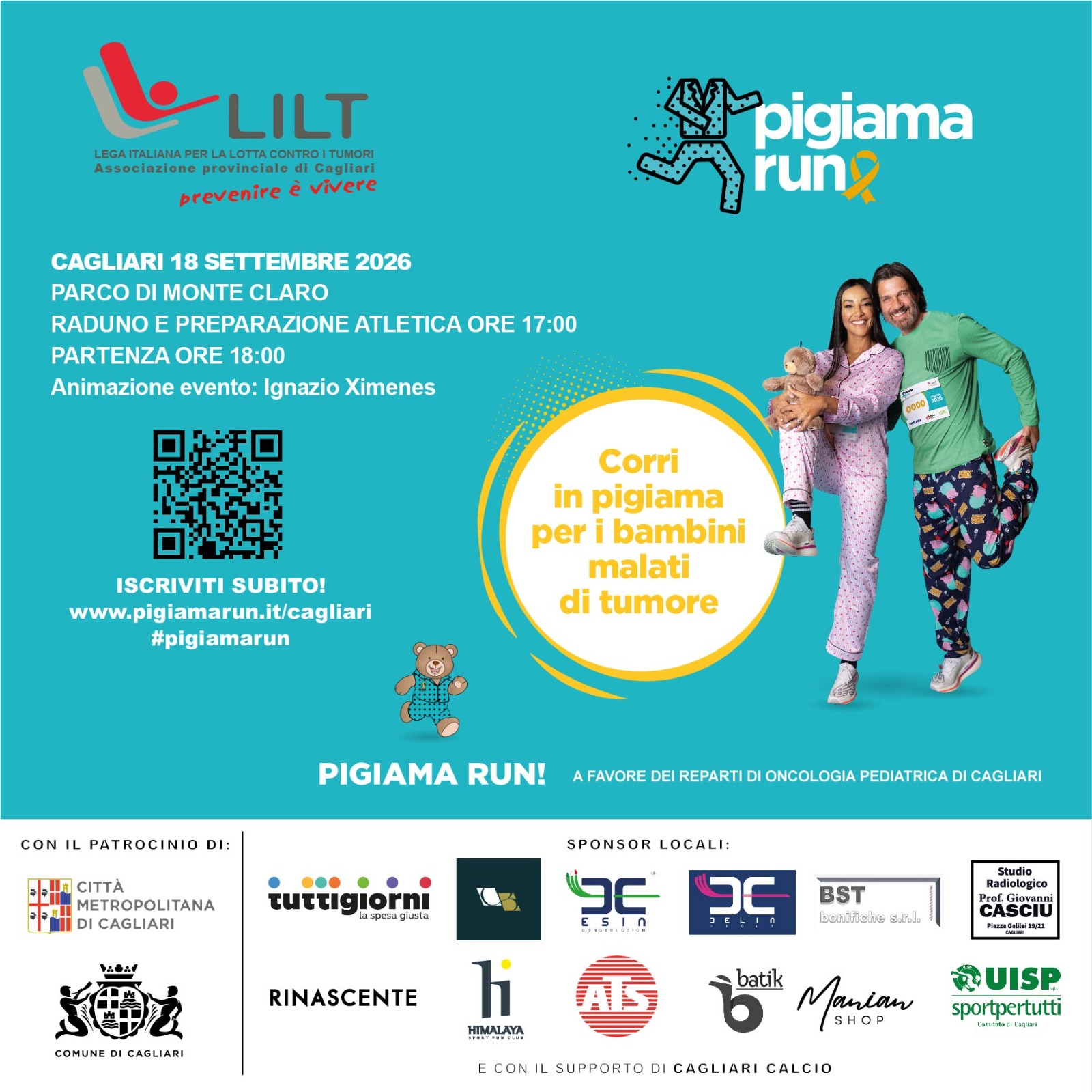 Pigiama Run 2026 - QR code