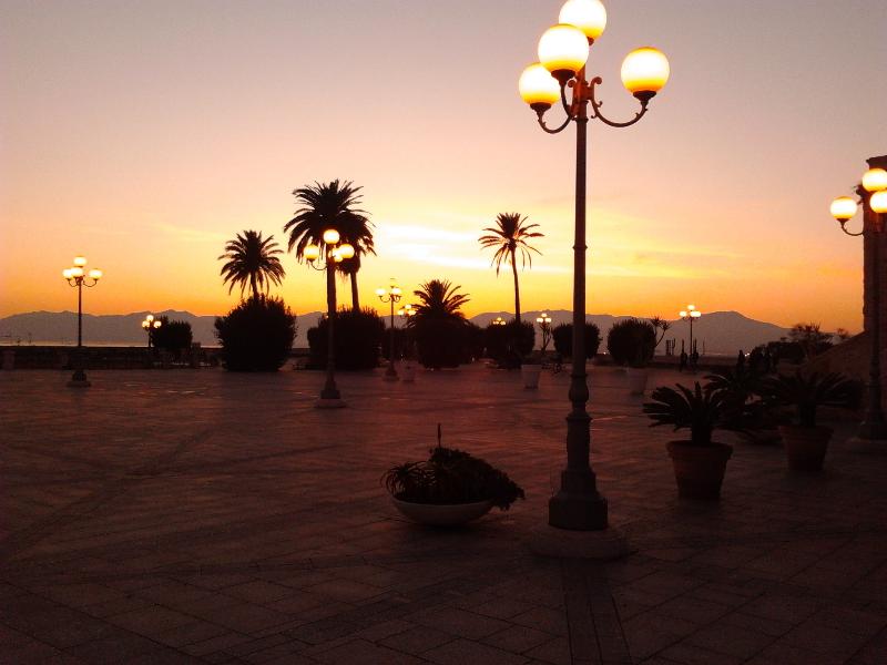Cagliari - terrazza del Bastione Saint Remy (archivio)