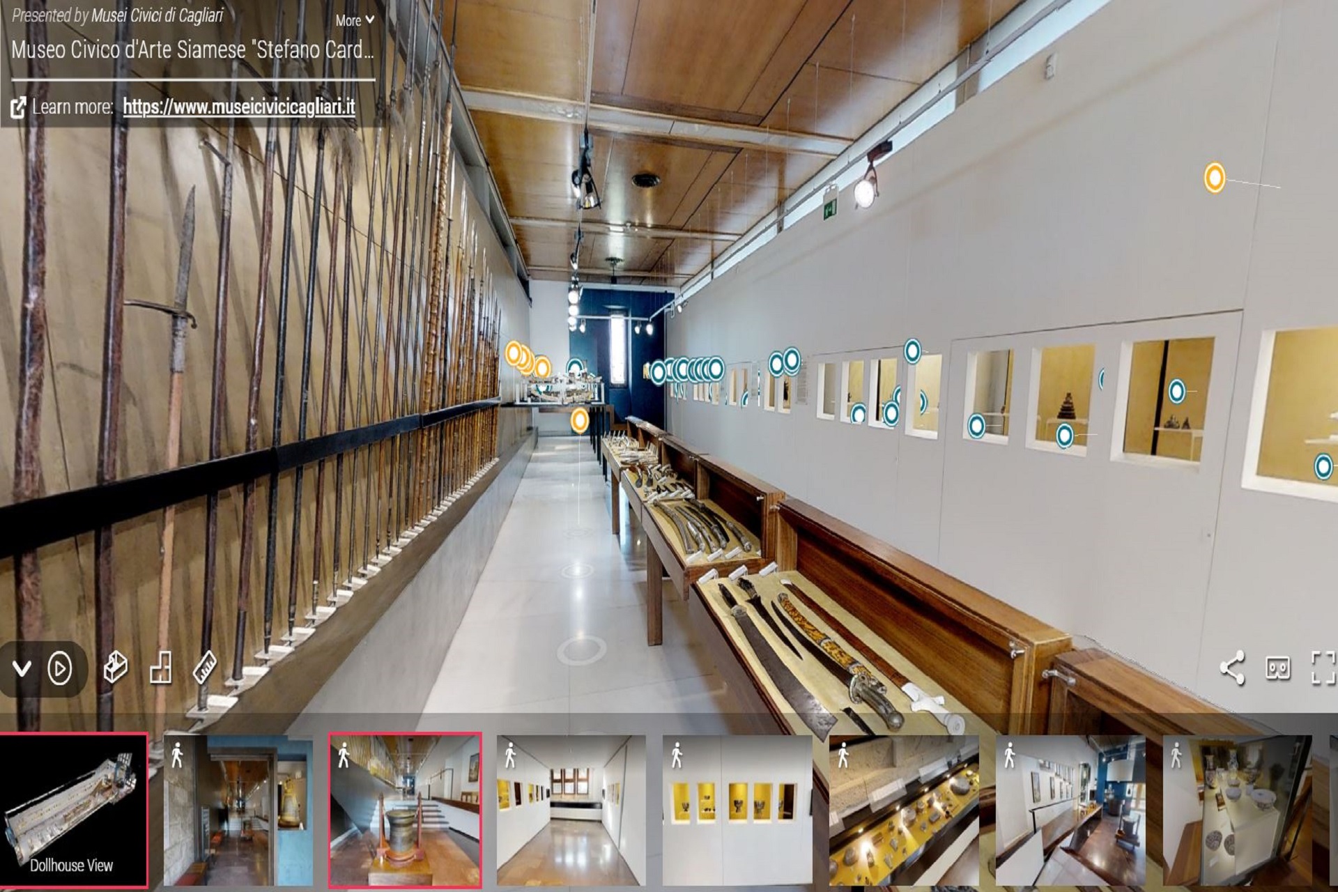Musei Civici Cagliari - virtual tour Cardu