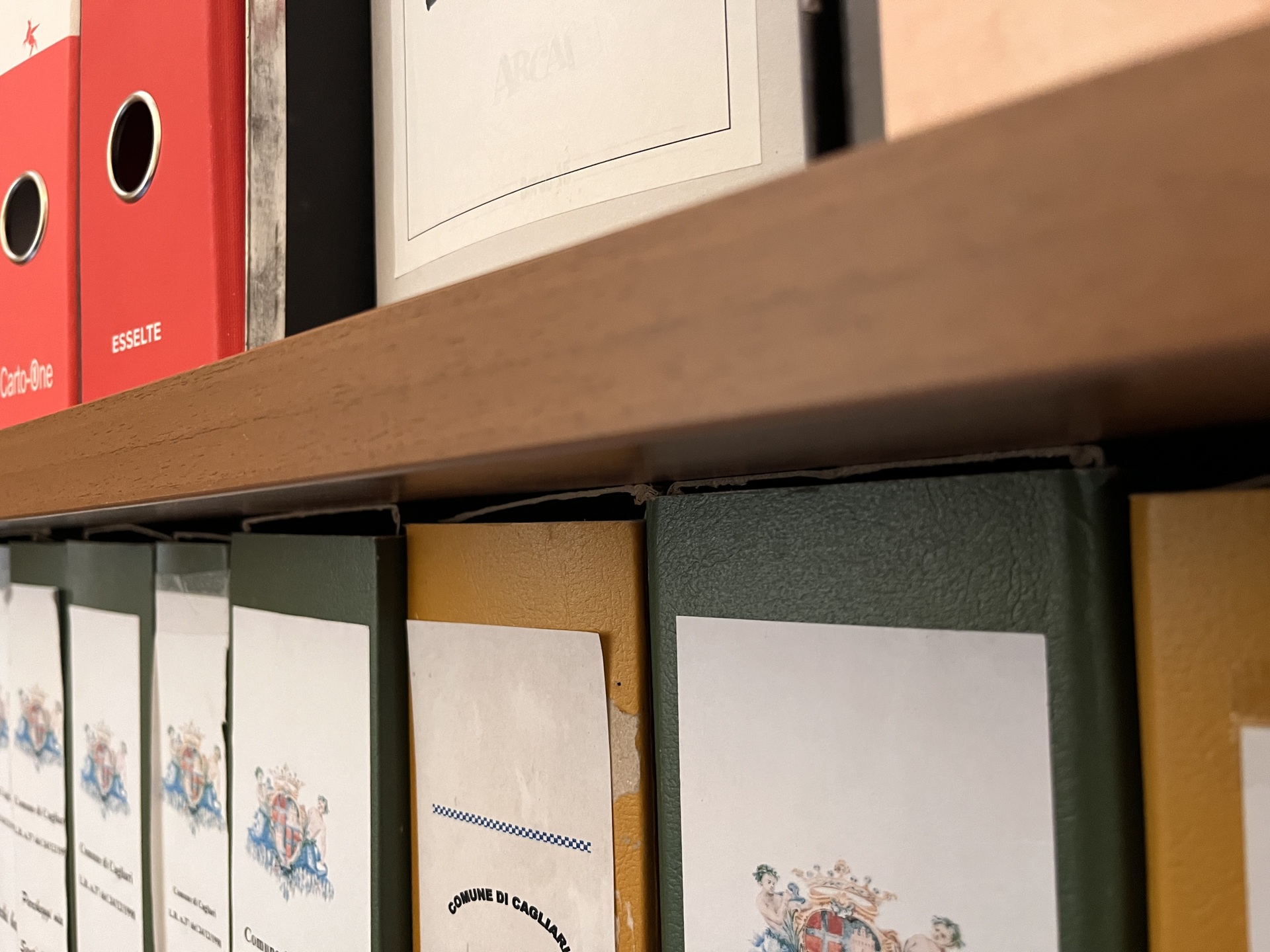 Archivi documentali (immagine di repertorio)