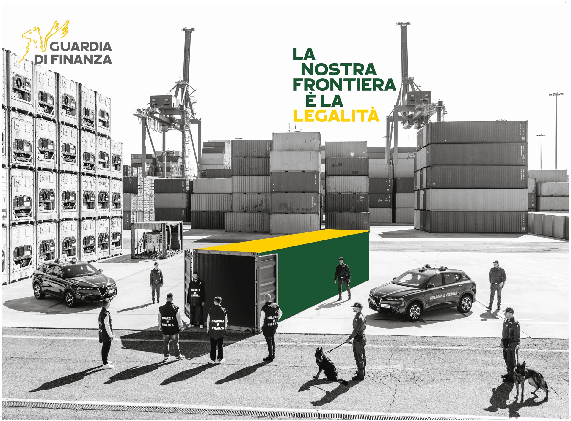 Guardia di Finanza, frontiera e legalit&agrave;