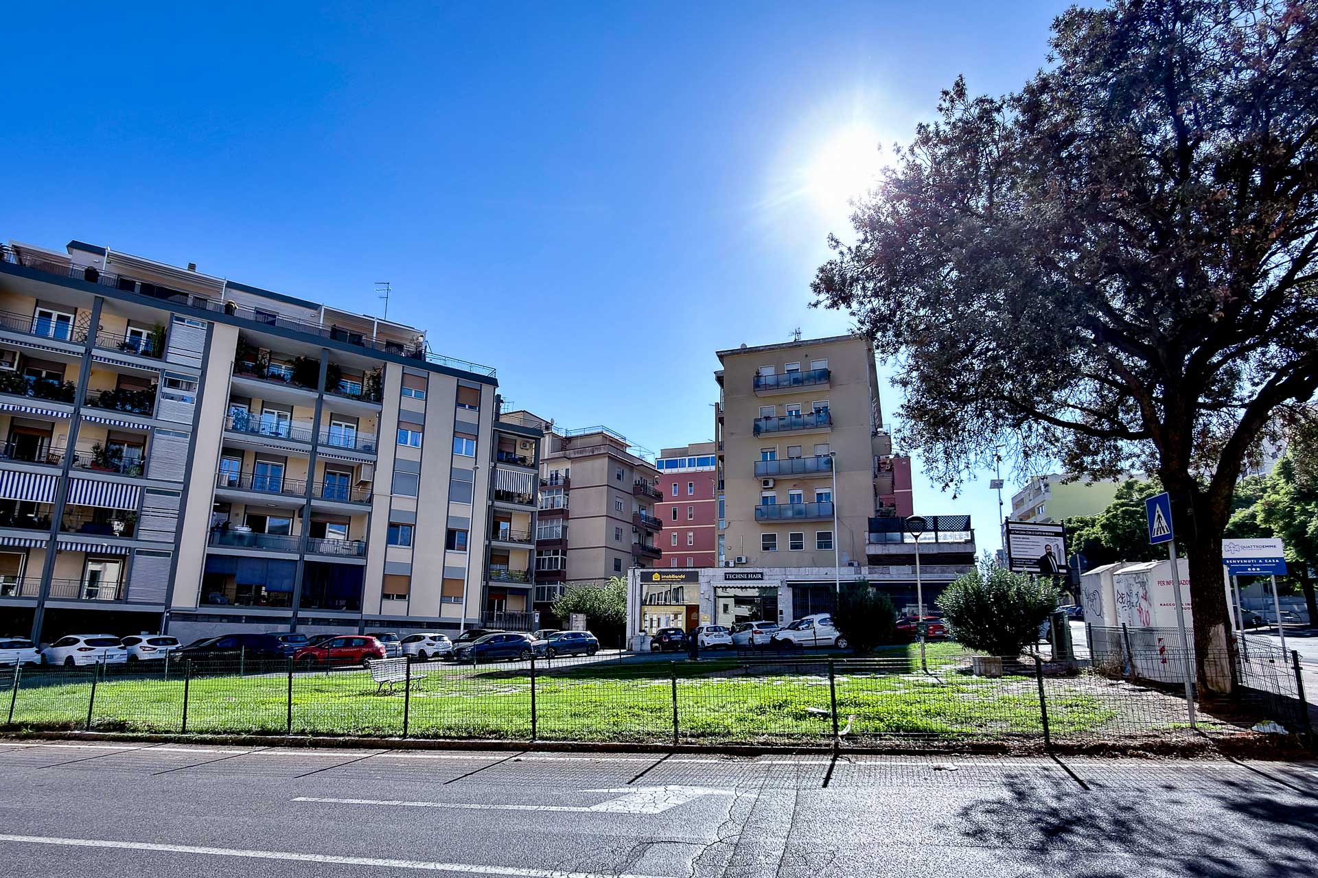 Cagliari - Area cani fronte piazza Maxia