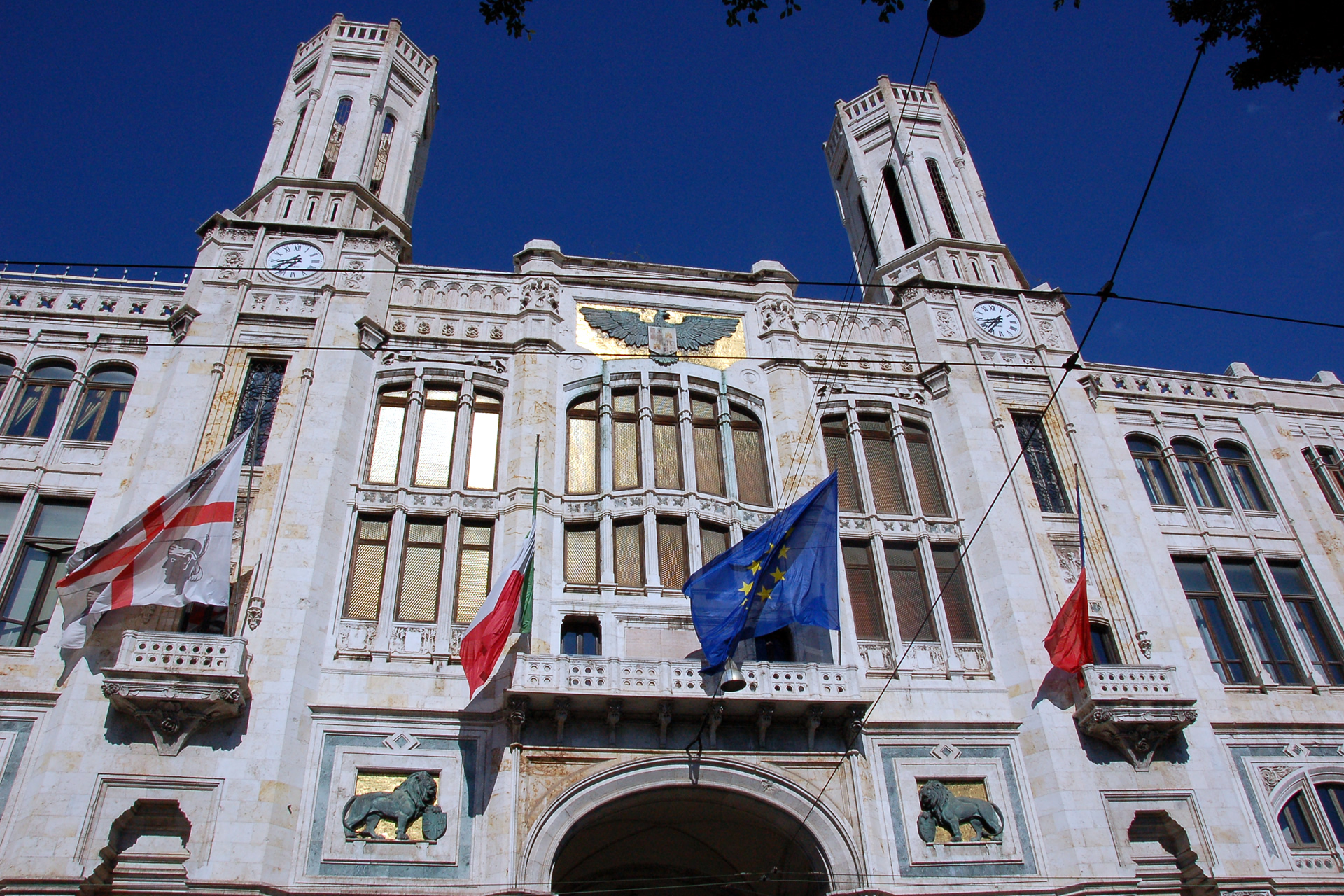 Palazzo Civico di Cagliari (archivio)