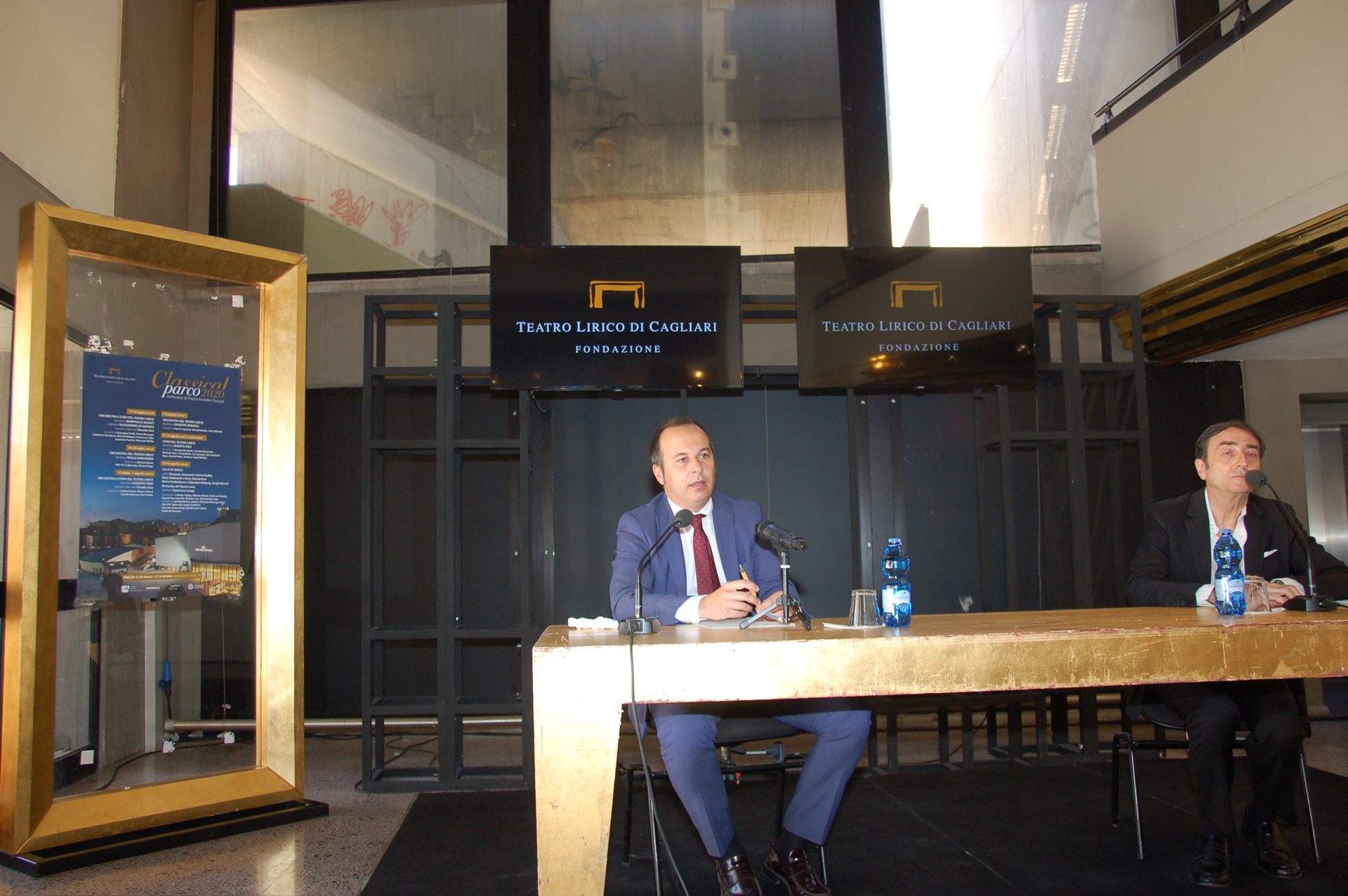 Giorgio Angius e Nicola Colabianchi