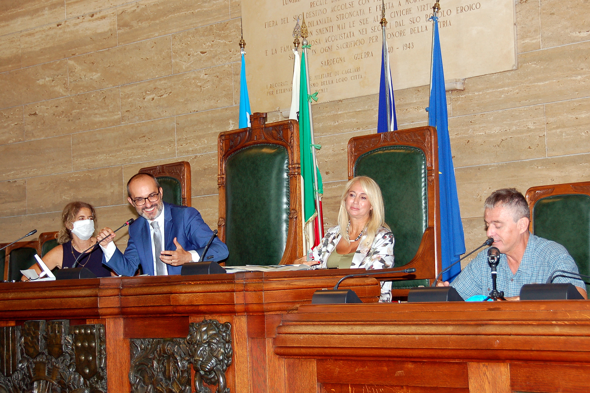 Il sindaco Truzzu e l'assessora Piroddi: attività a sostegno del patrimonio verde.