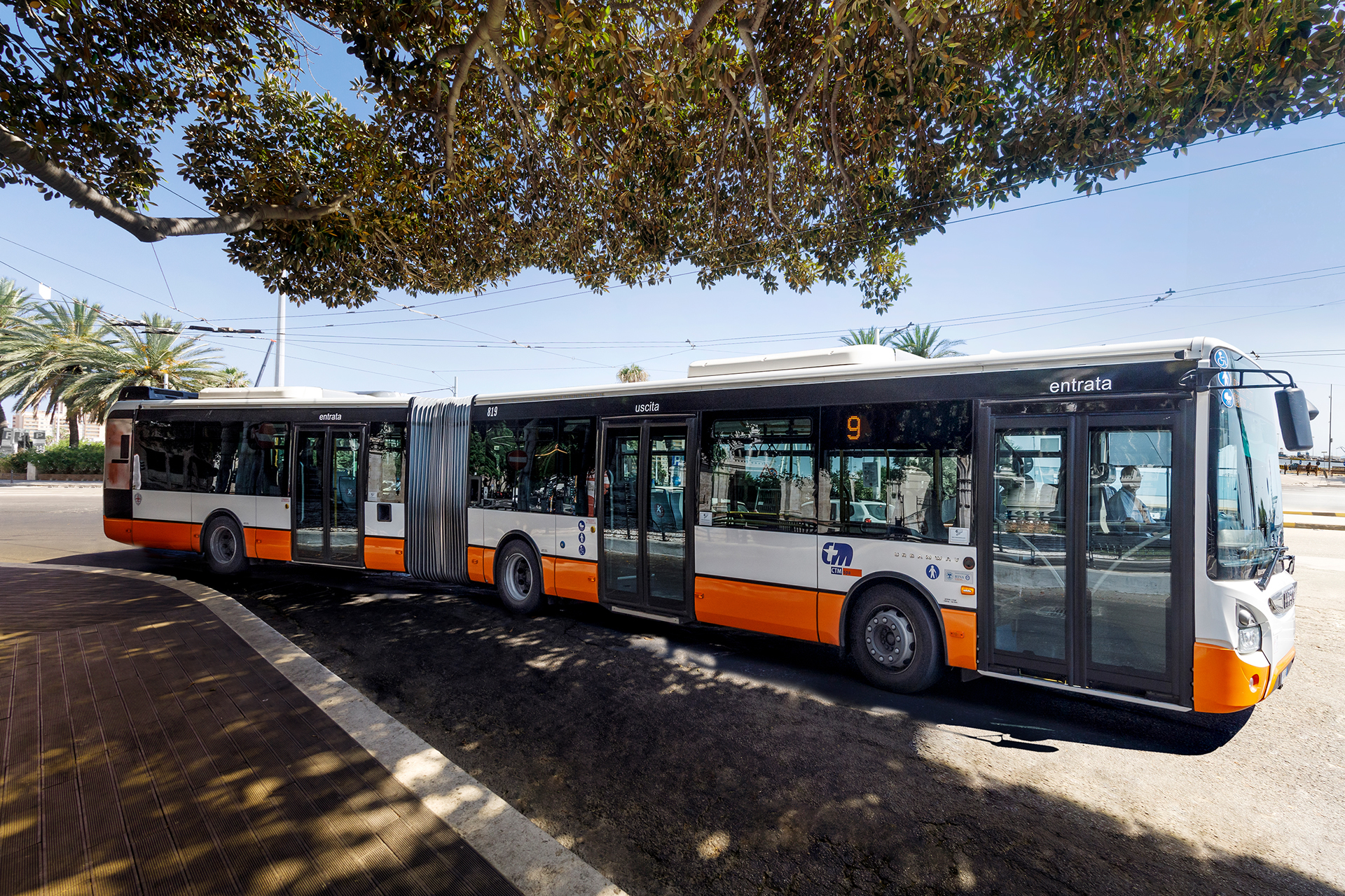 Ctm. Bus snodato Linea 9