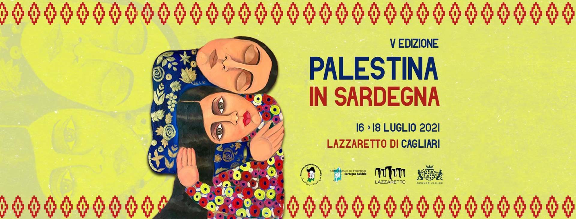 Locandina festival Palestina in Sardegna