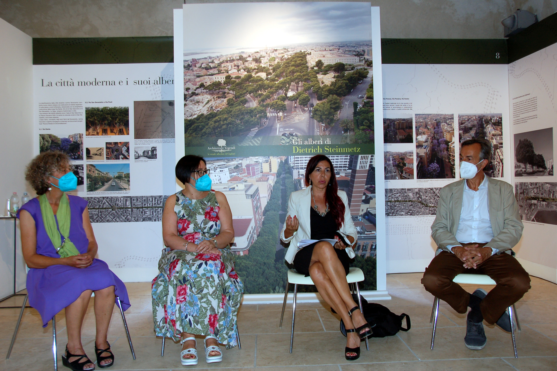 Maria Dolores Picciau - Mostra Architetture vegetali al Ghetto