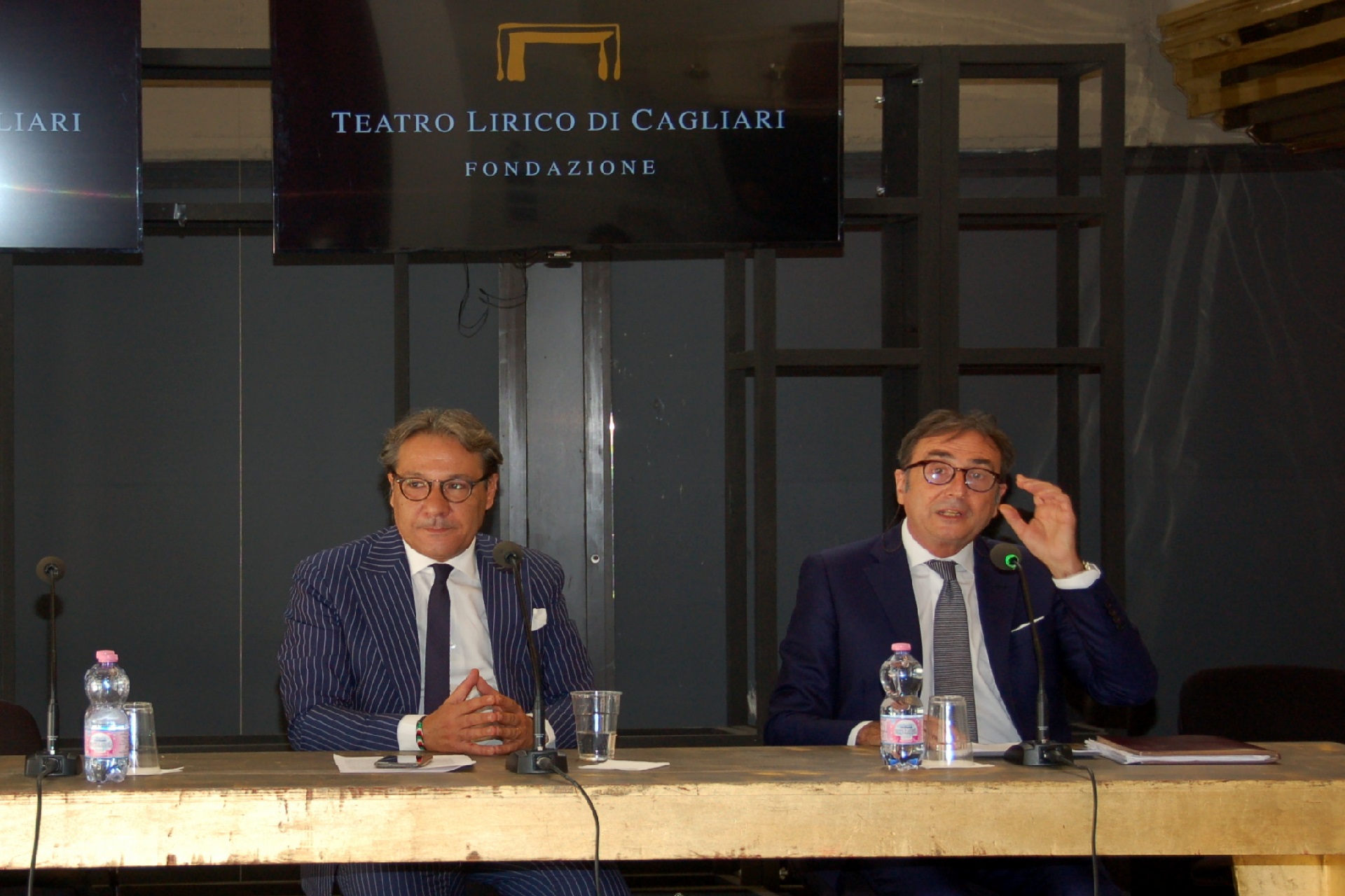 Giuseppe Farris e Nicola Colabianchi