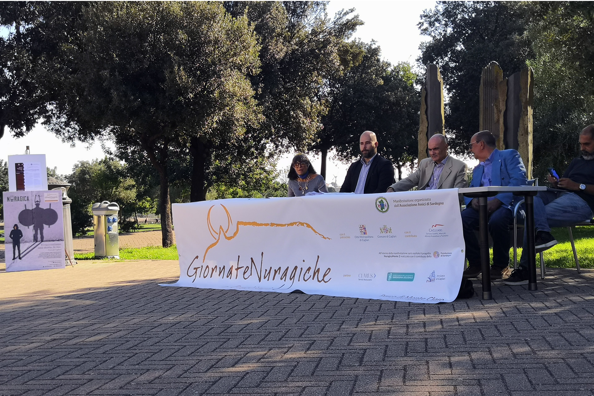 L'assessore al Turismo Alessandro Sorgia alla presentazione delle Giornate Nuragiche a Cagliari