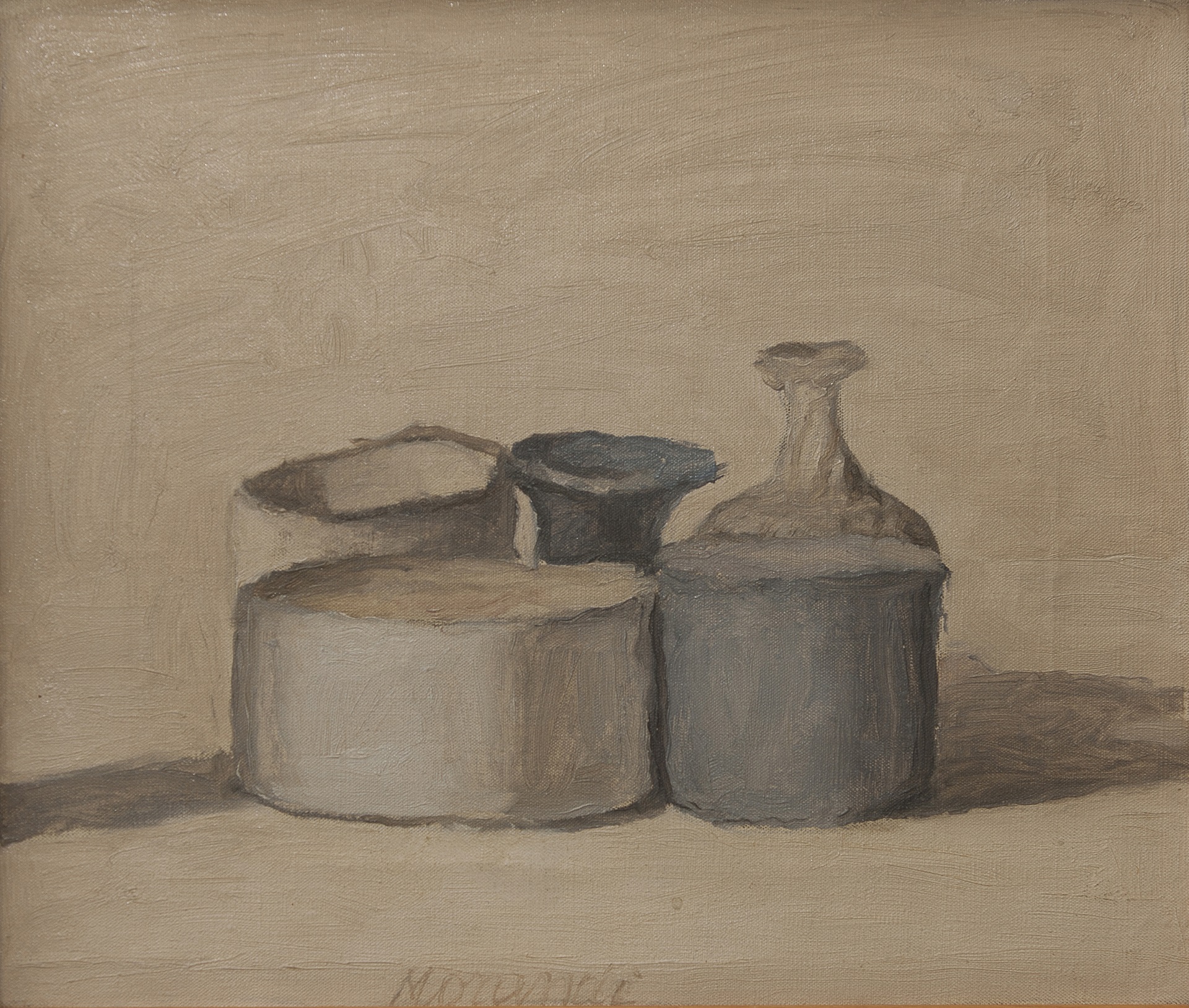 Natura morta, 1954 olio su tela Giorgio Morandi