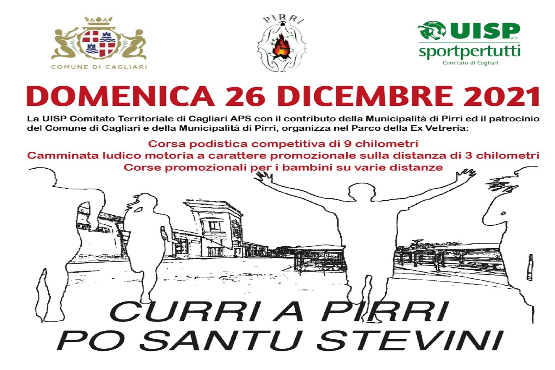 Curri a Pirri po Santu Stevini