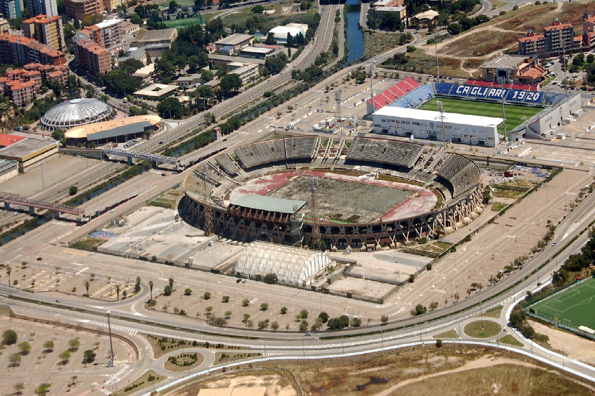 Cagliari - Stadio (foto di repertorio)