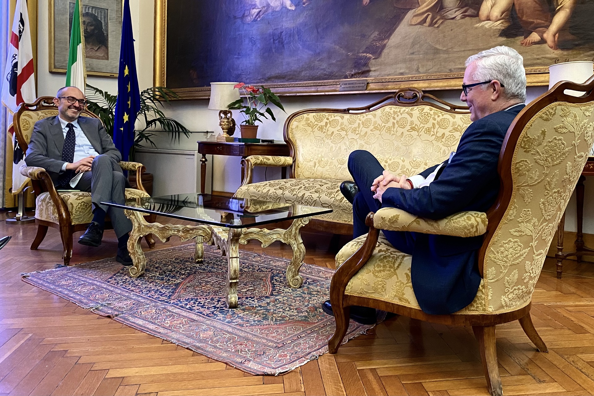 Il sindaco Truzzu incontra il direttore Barra