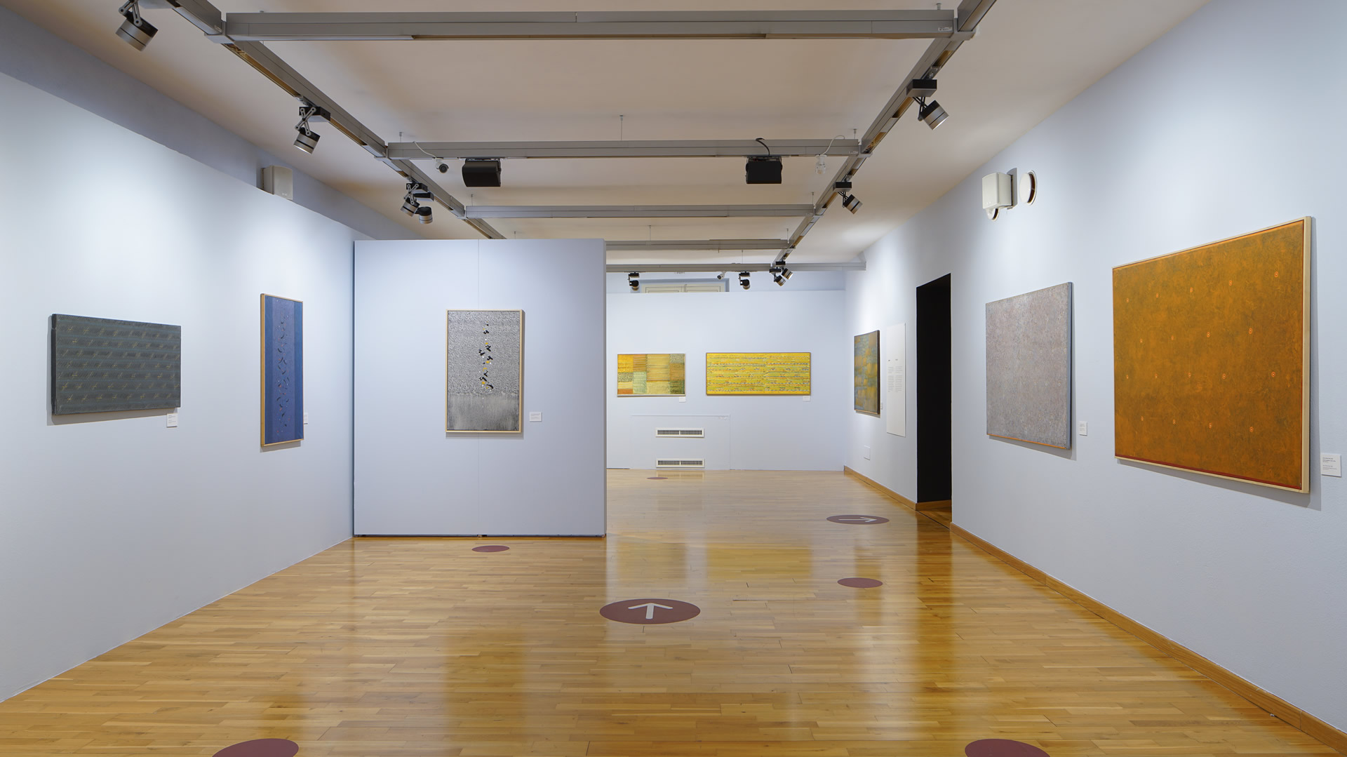 Palazzo di Città. Mostra Gastone Biggi - Il canto sospeso della pittura -Foto di Giorgio Marturana