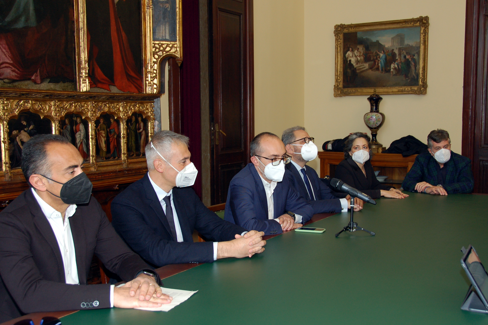 Il sindaco Truzzu e l'assessore Guarracino: Accordo tra Comune e Fastweb