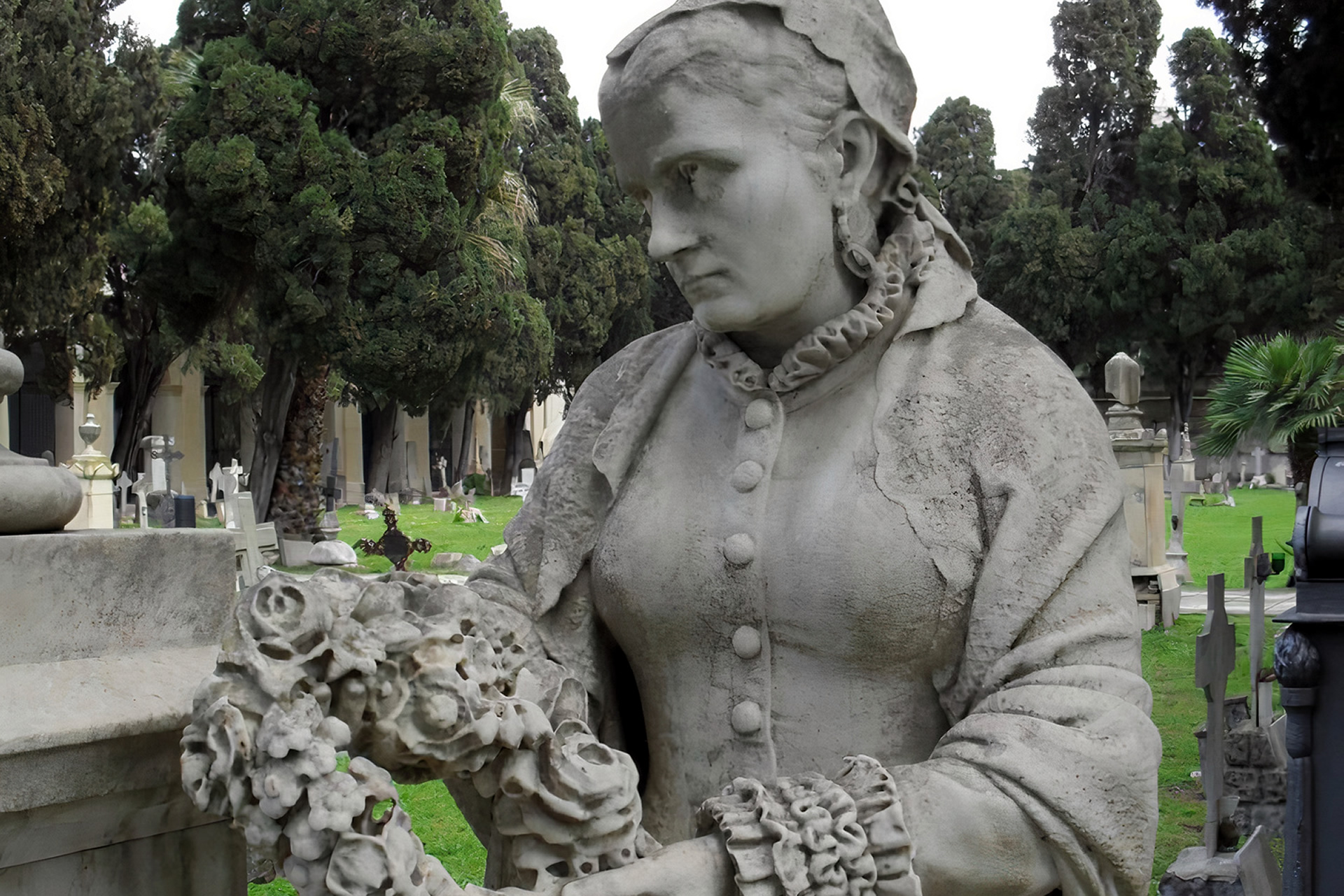 I fiori della morte - Cimitero Monumentale di Bonaria di Cagliari