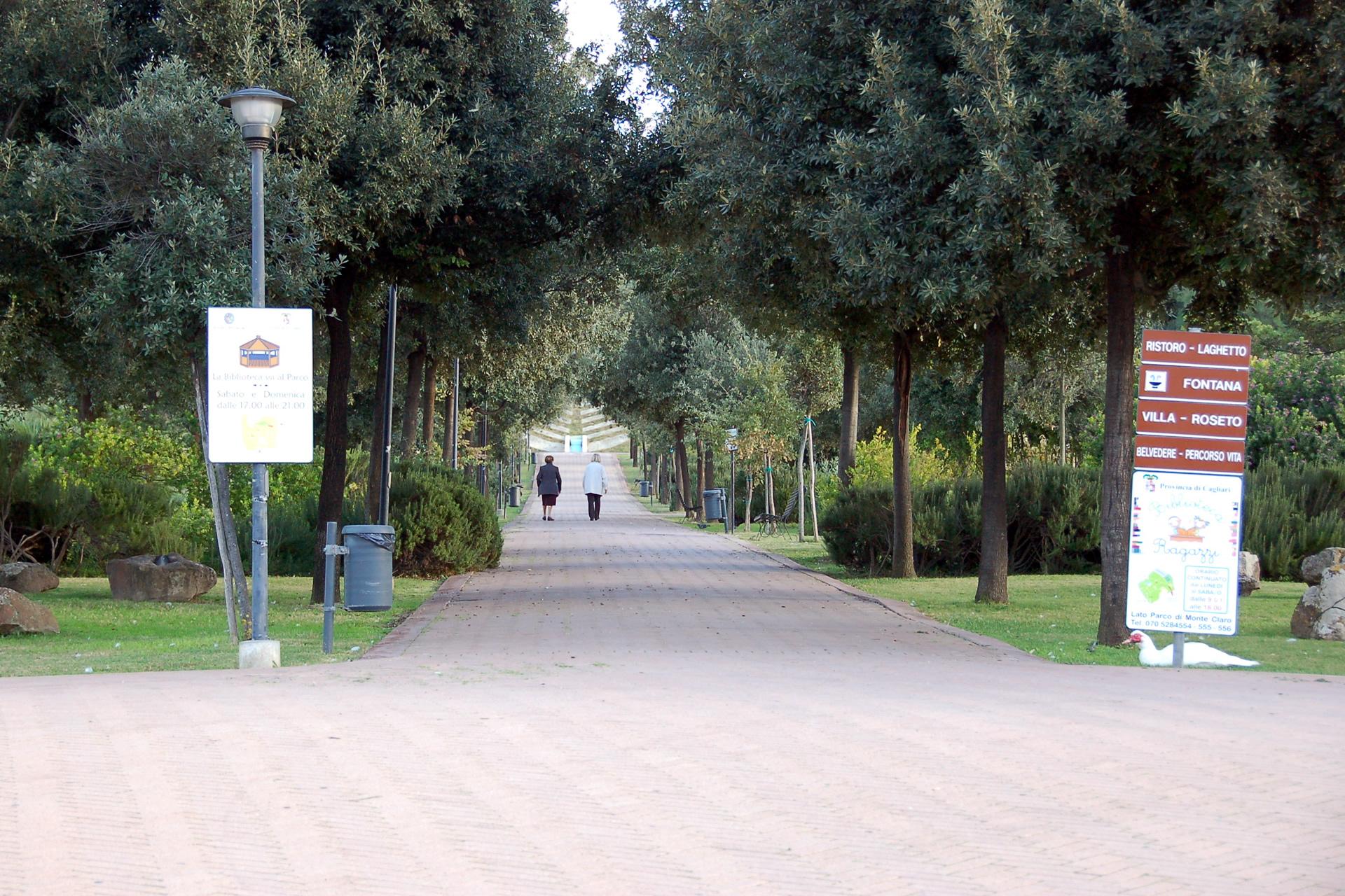 Caglòiari - Parco Monte Claro (archivio)