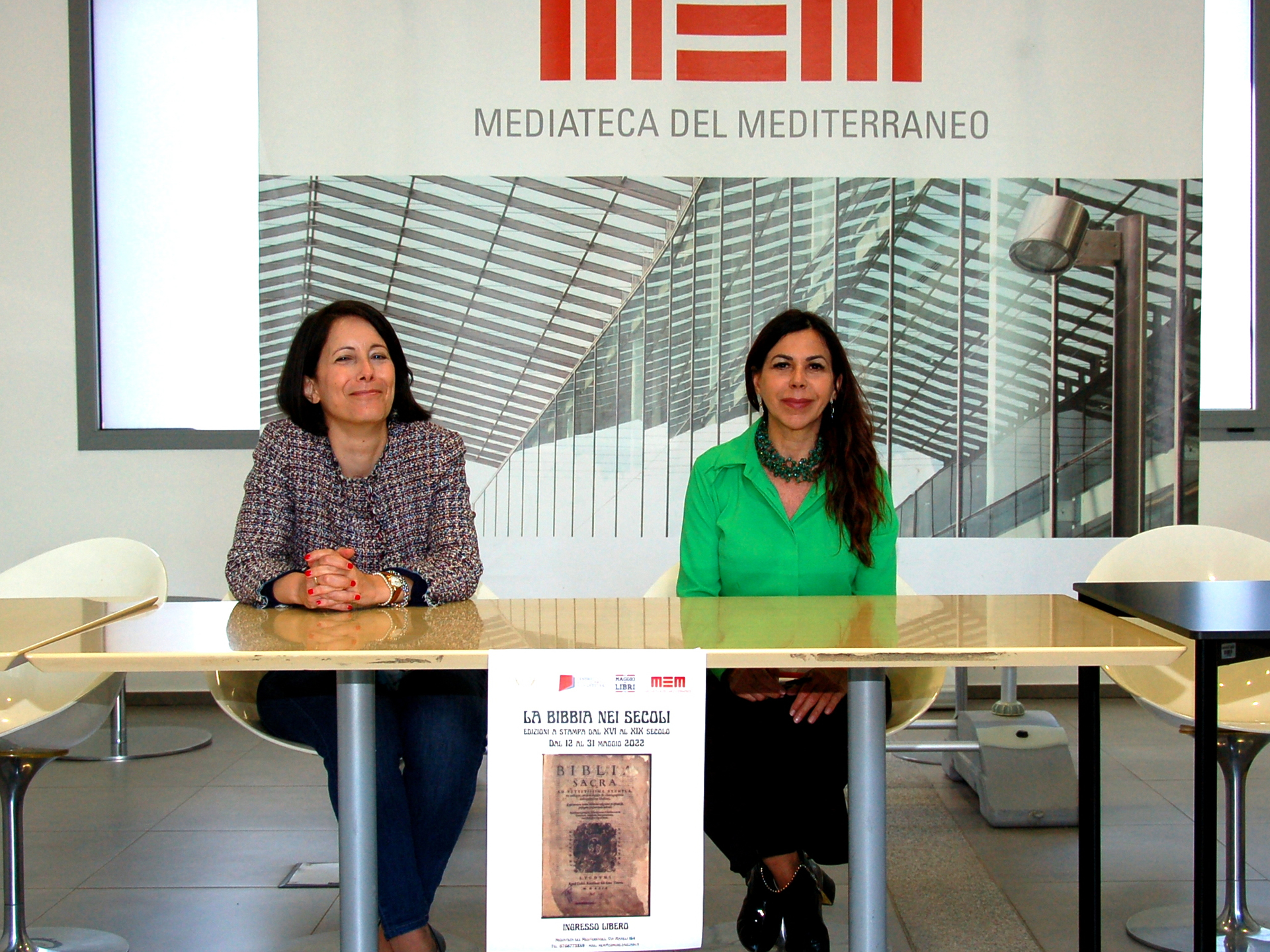Maria Dolores Picciau e Francesca Desogus: Open Day alla Mem e mostra Bibbia nei secoli