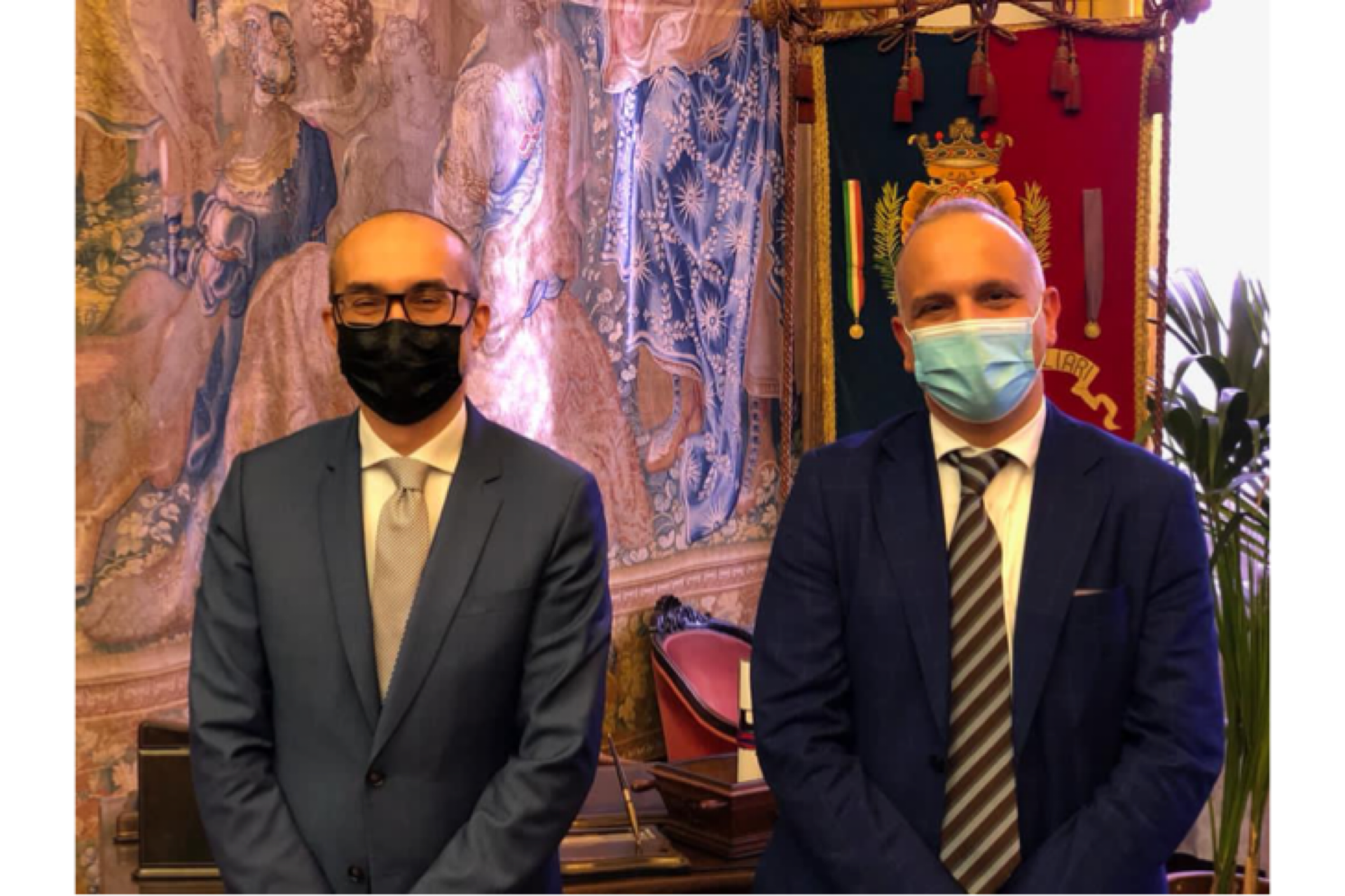 Paolo Truzzu e Francesco Muscolino