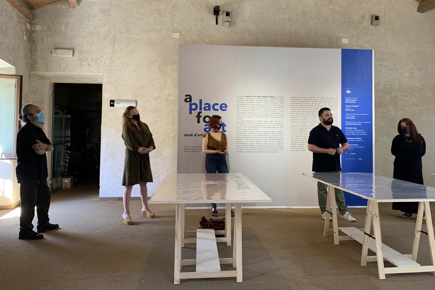 Conferenza stampa A Place for Art