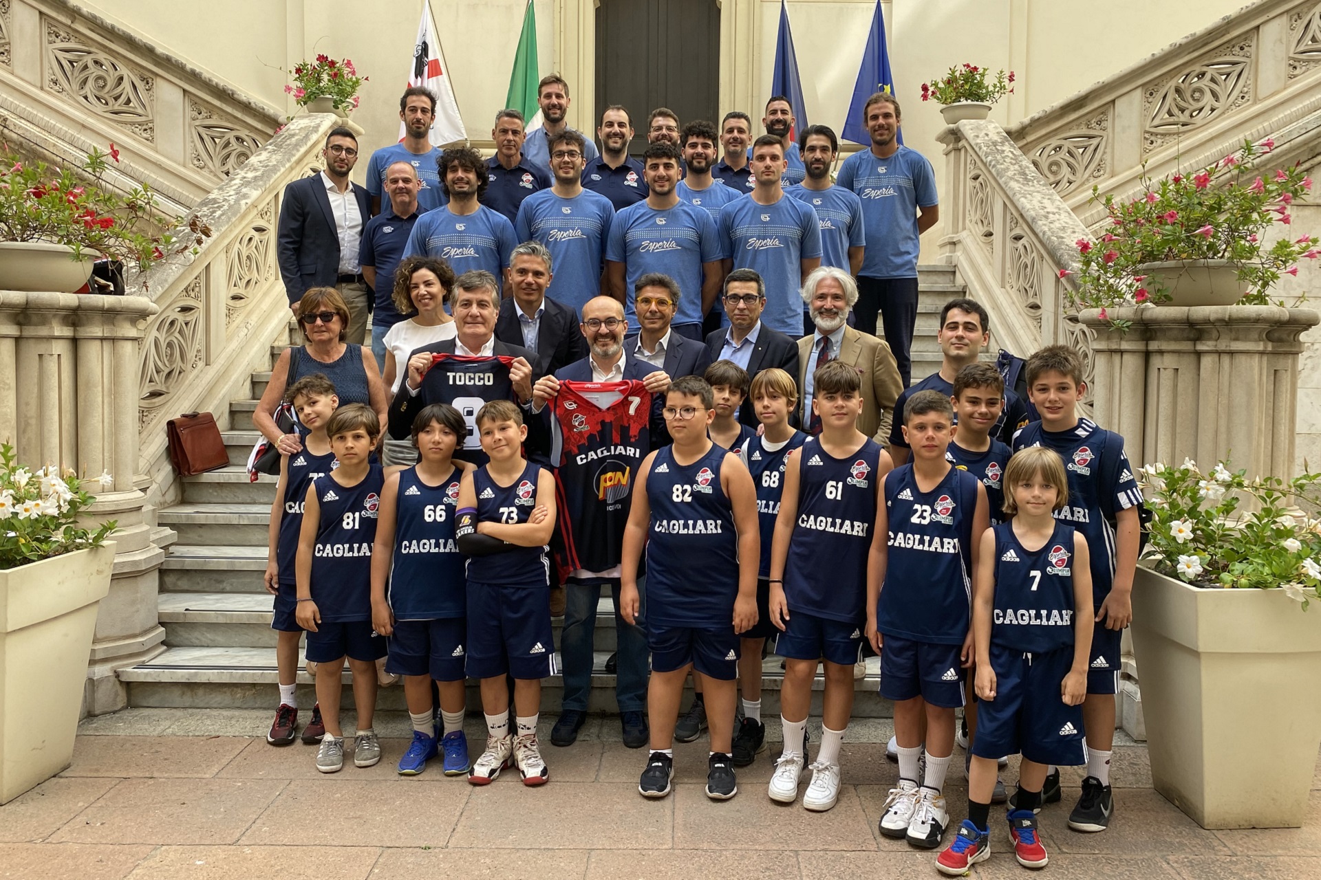 L’Esperia Olimpia in Municipio
