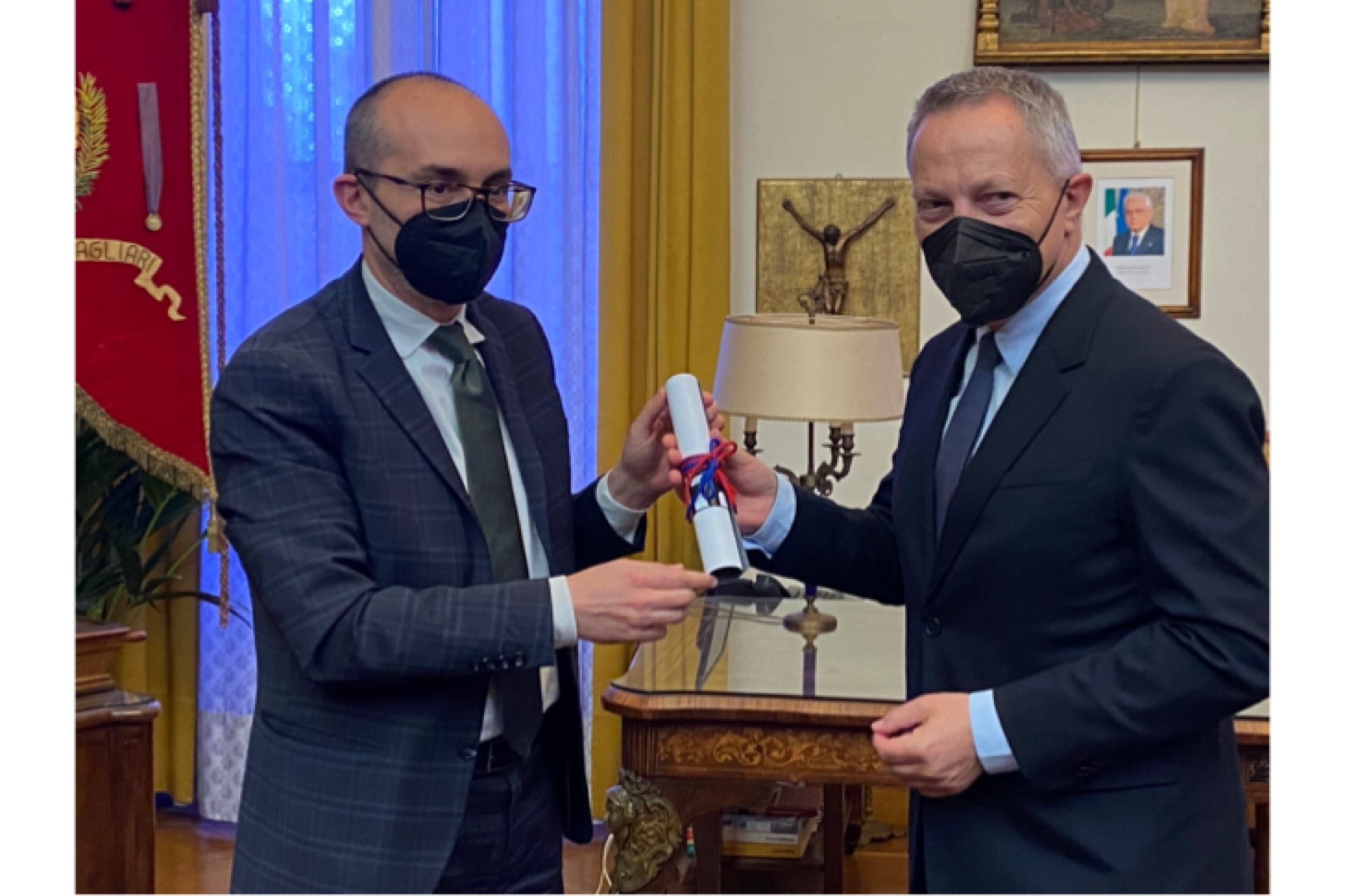 Paolo Truzzu e Anders Carsten
