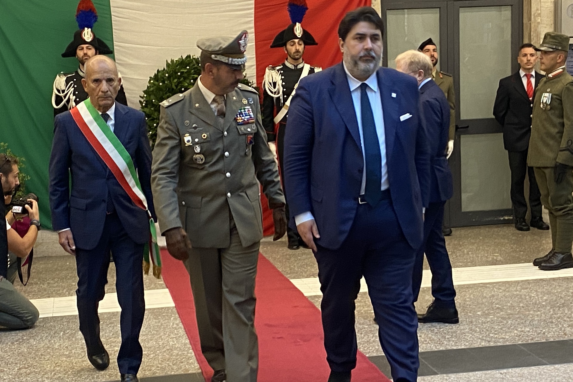 Un momento delle celebrazioni
