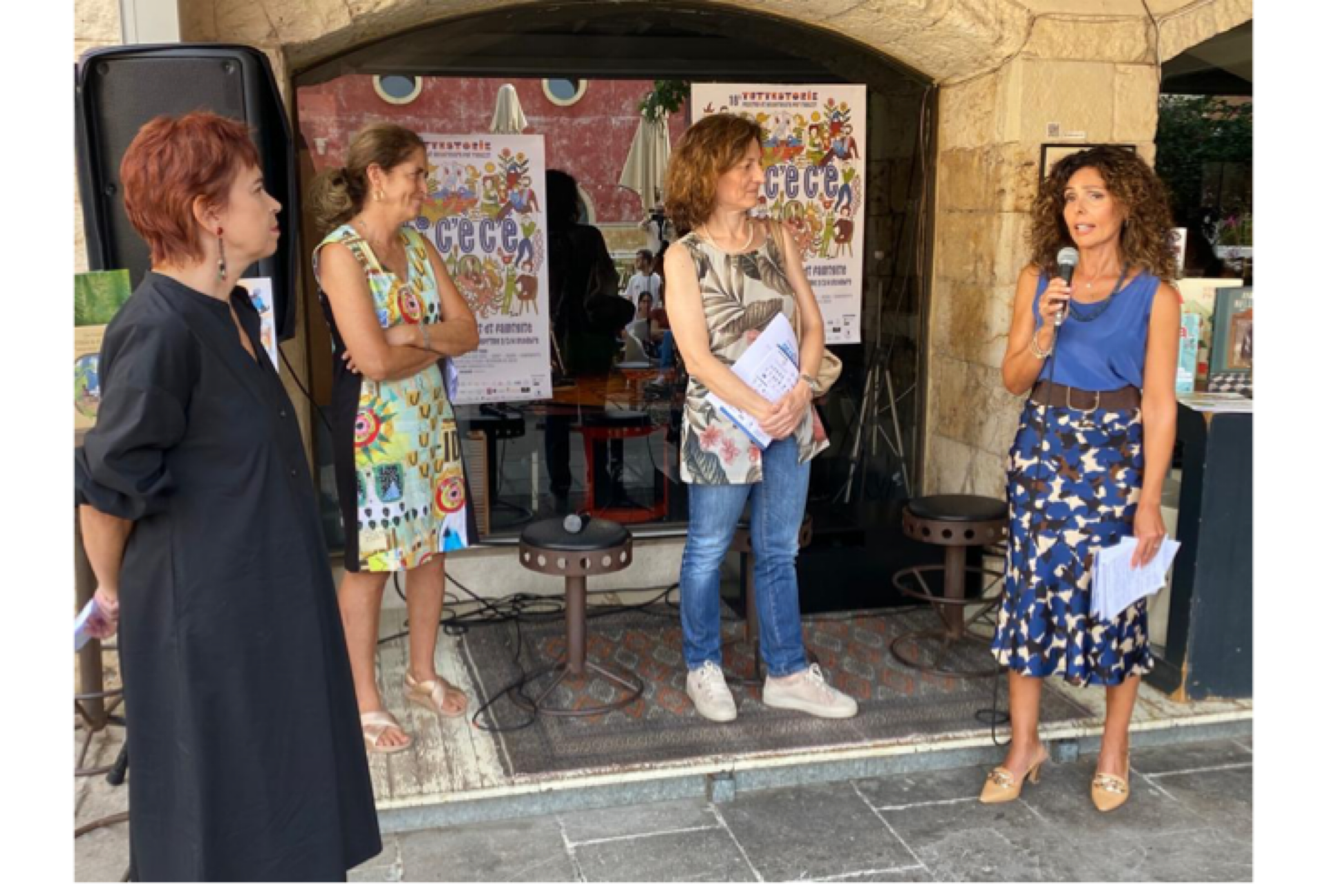 Un momento della presentazione