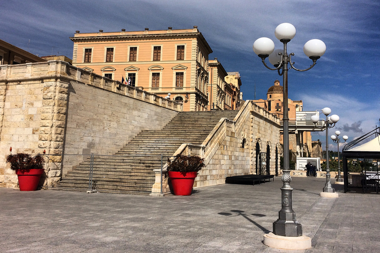 Cagliari - Bastione di Saint Remy (archivio)