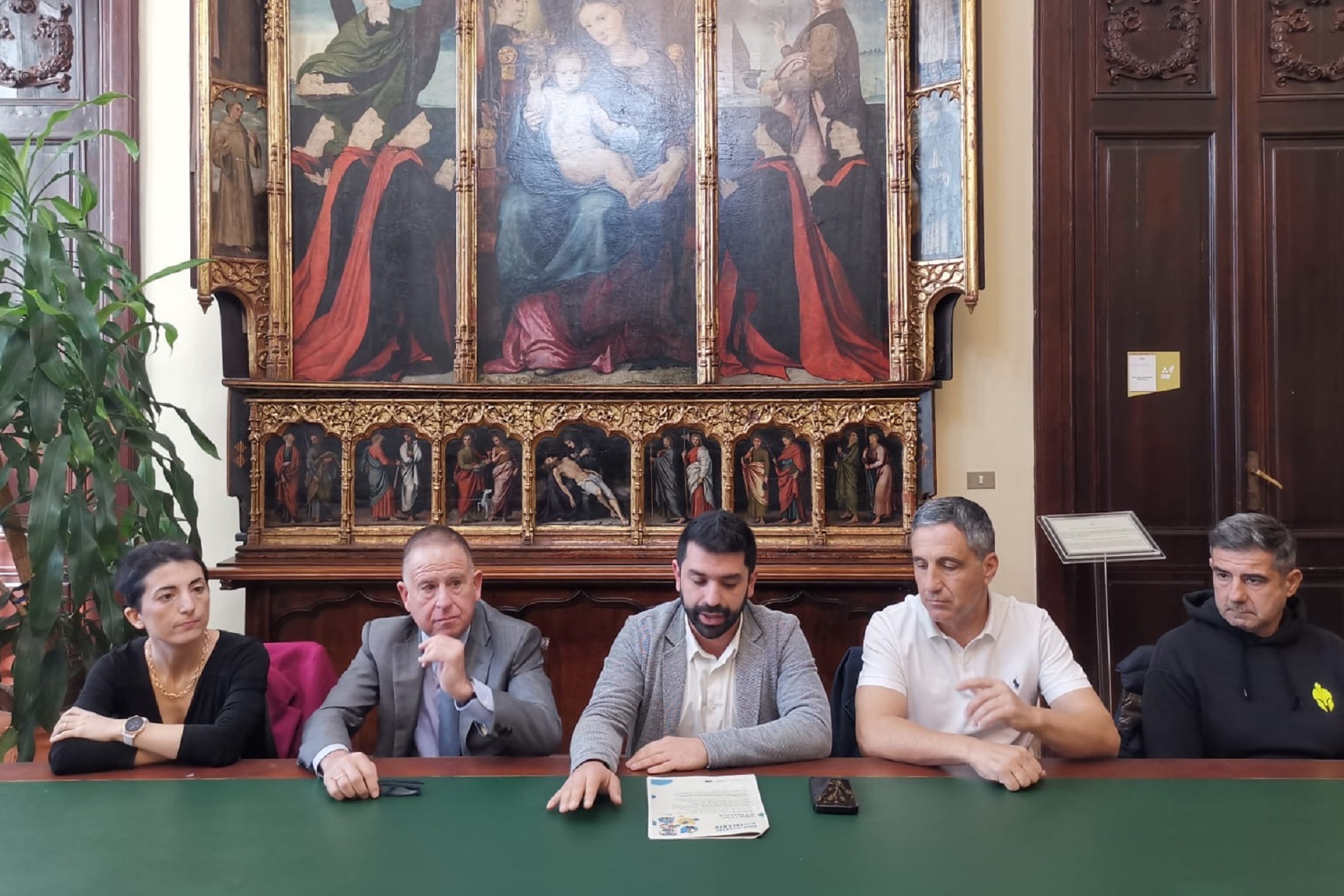 La conferenza stampa