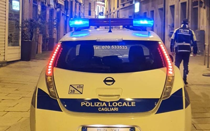 Cagliari-Polizia Locale (archivio)