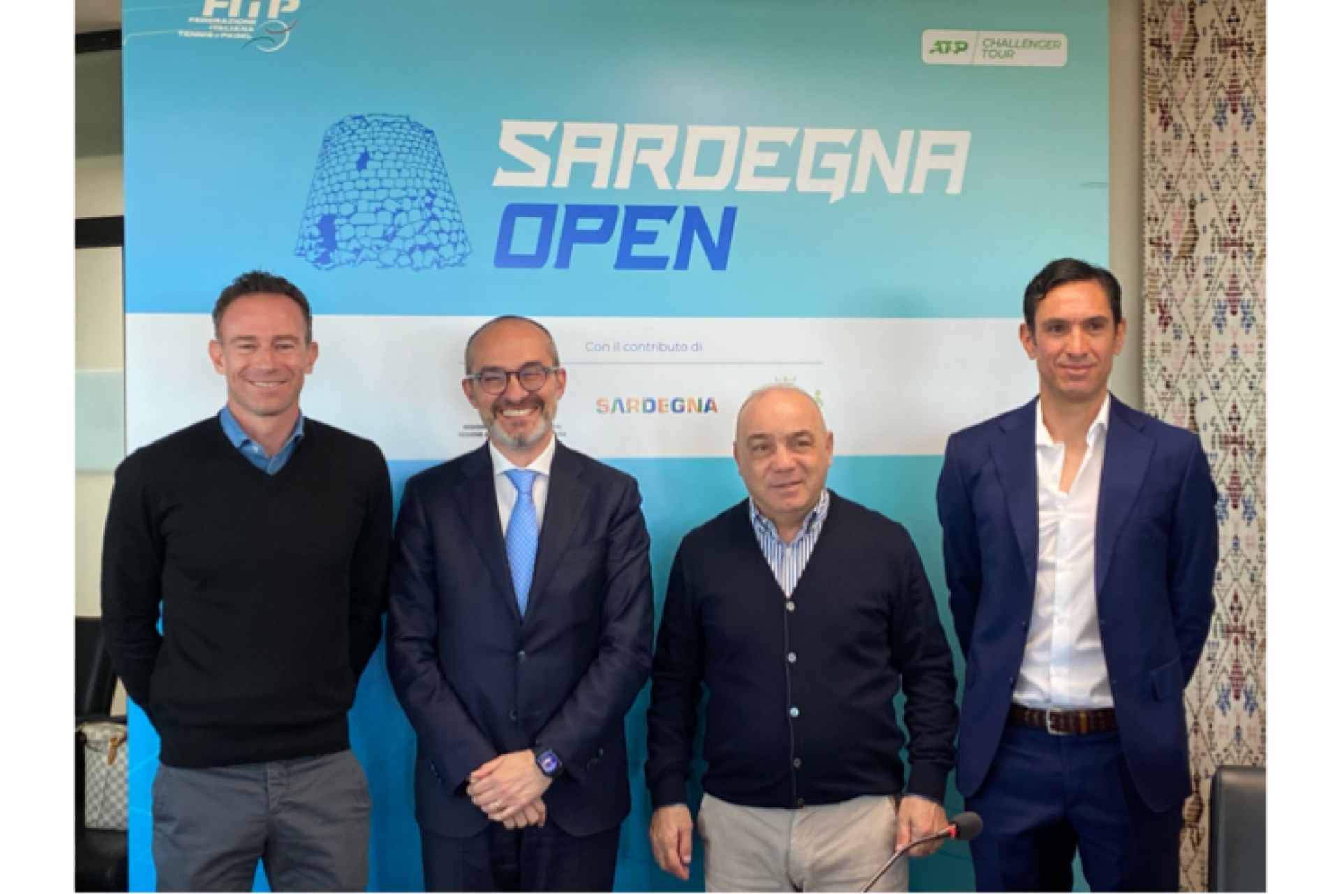 I protagonisti della conferenza stampa