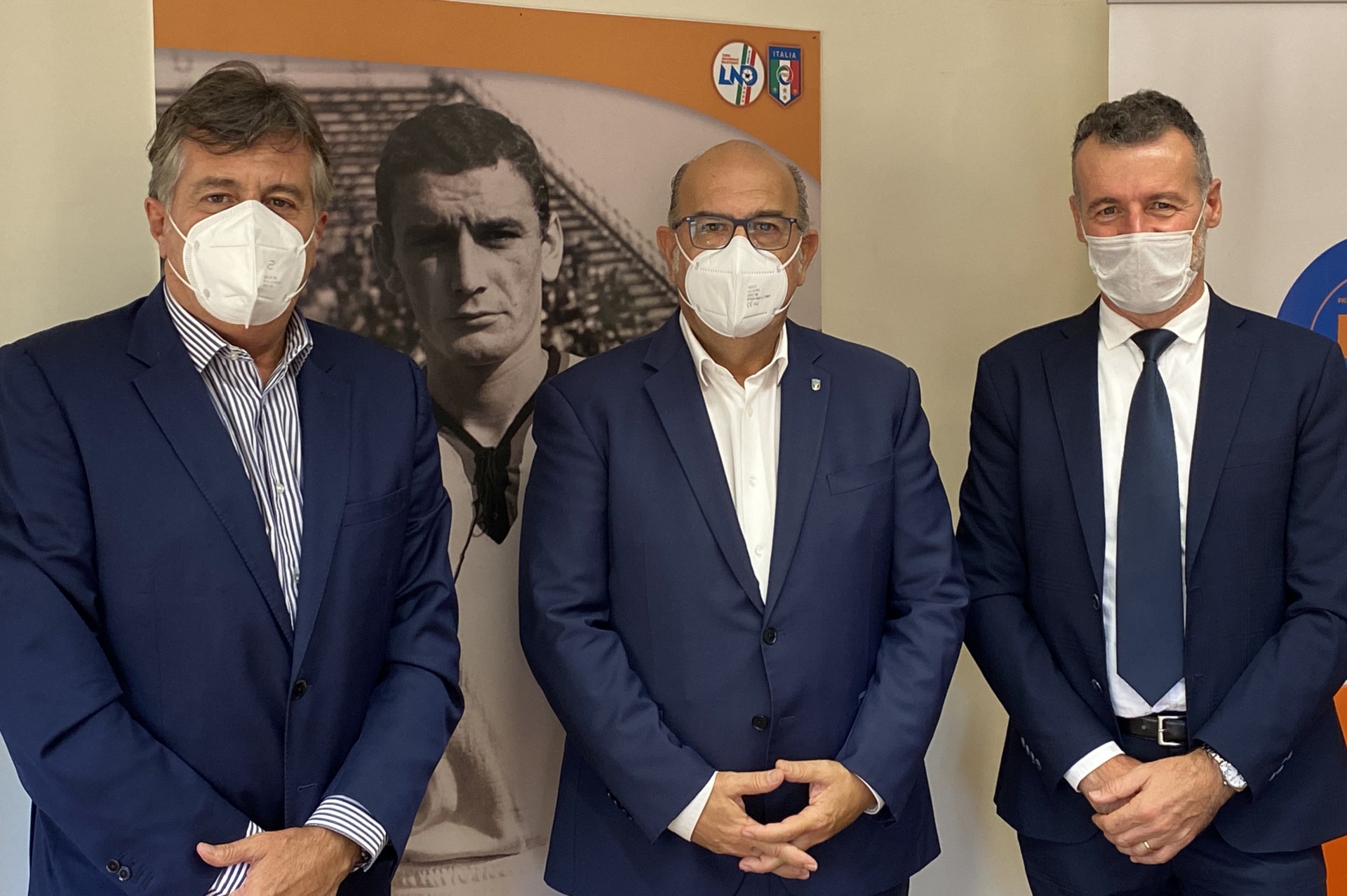 Edoardo Tocco, Gianni Cadoni e Sauro Pellerucci