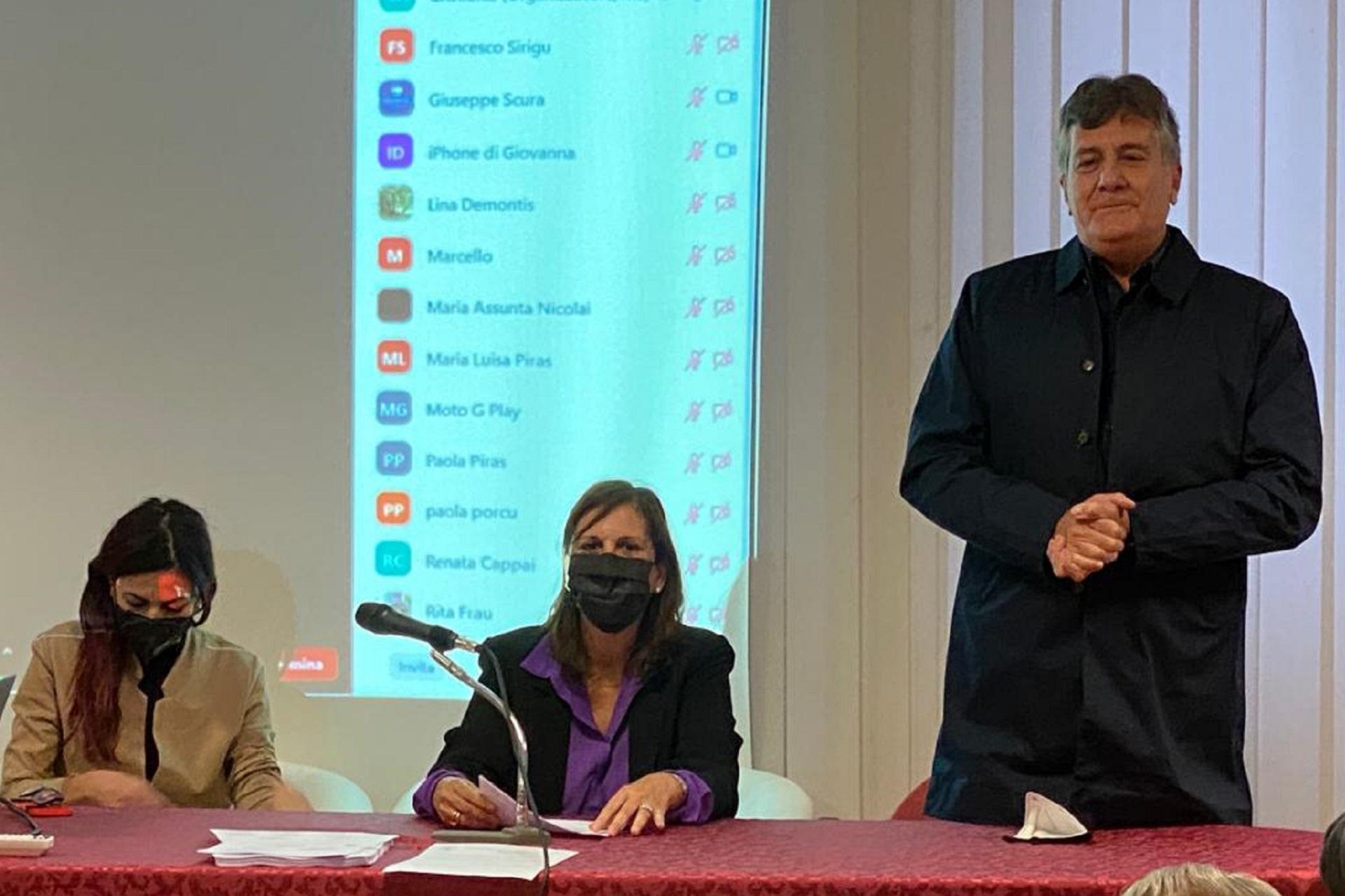 Edoardo Tocco all'inaugurazione dell'Anno Accademico dell'Università della Terza Età