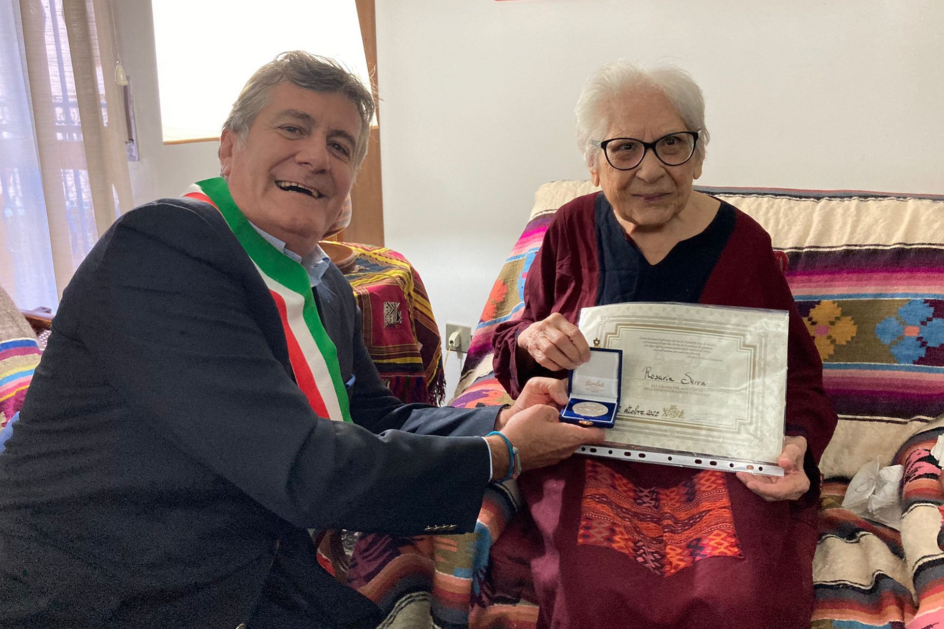 Edoardo Tocco e Rosaria Serra