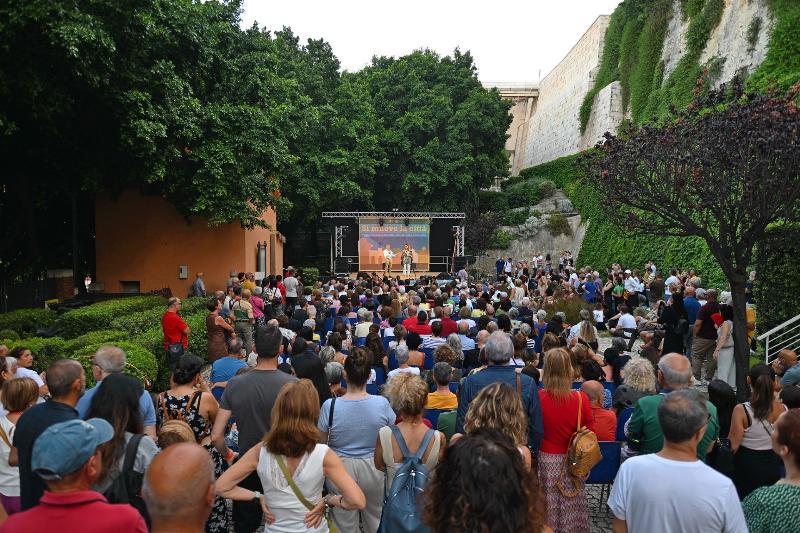Un appuntamento al Giardino Sotto le Mura (foto Dietrich Steinmetz)