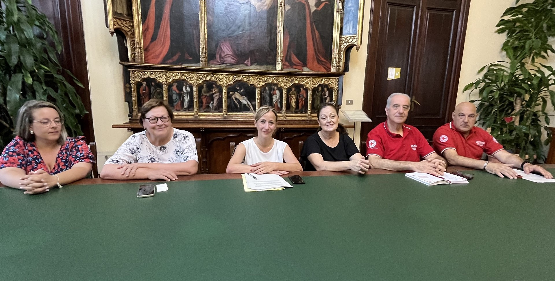 La conferenza stampa