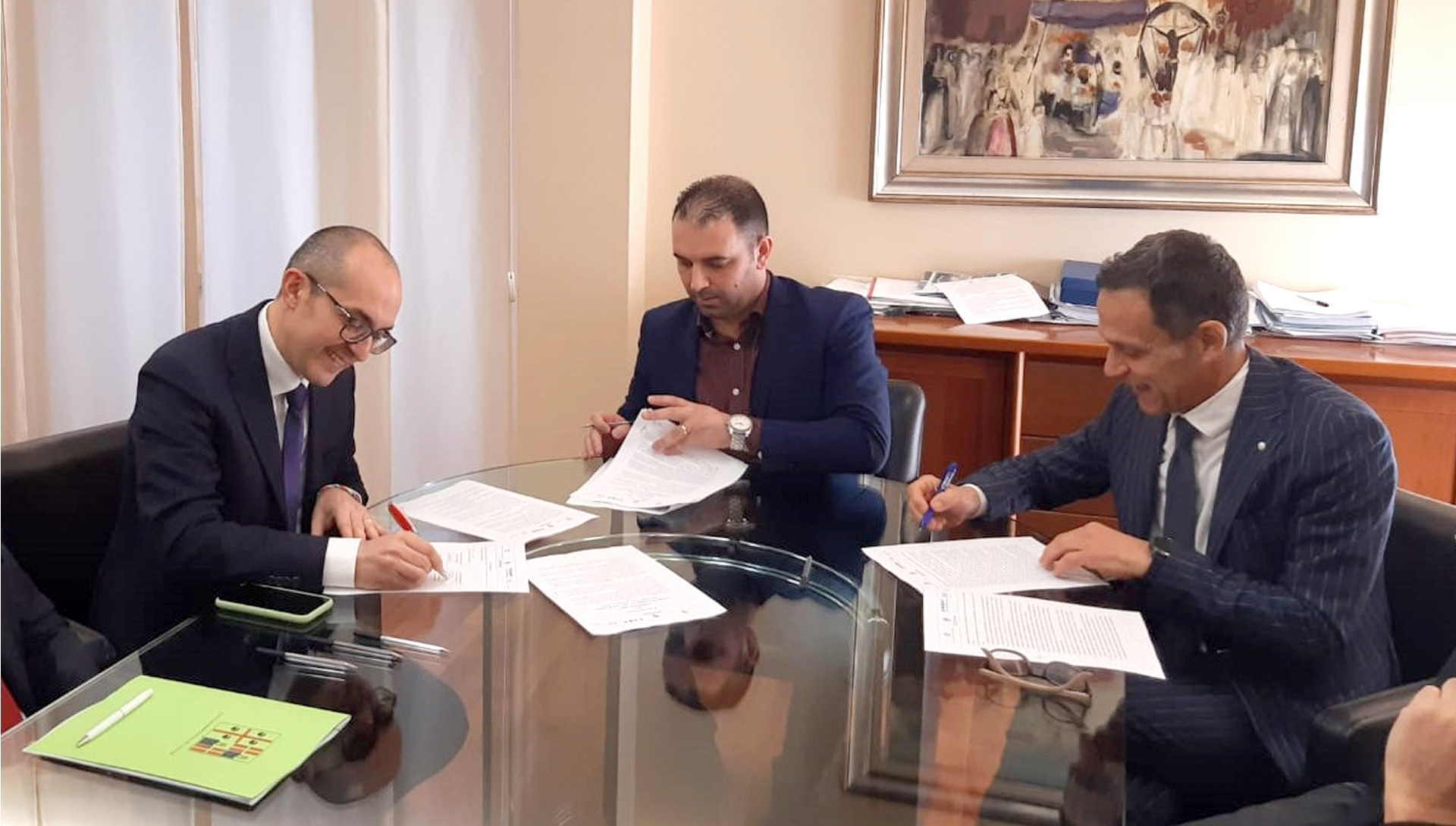 Firma del protocollo d’intesa