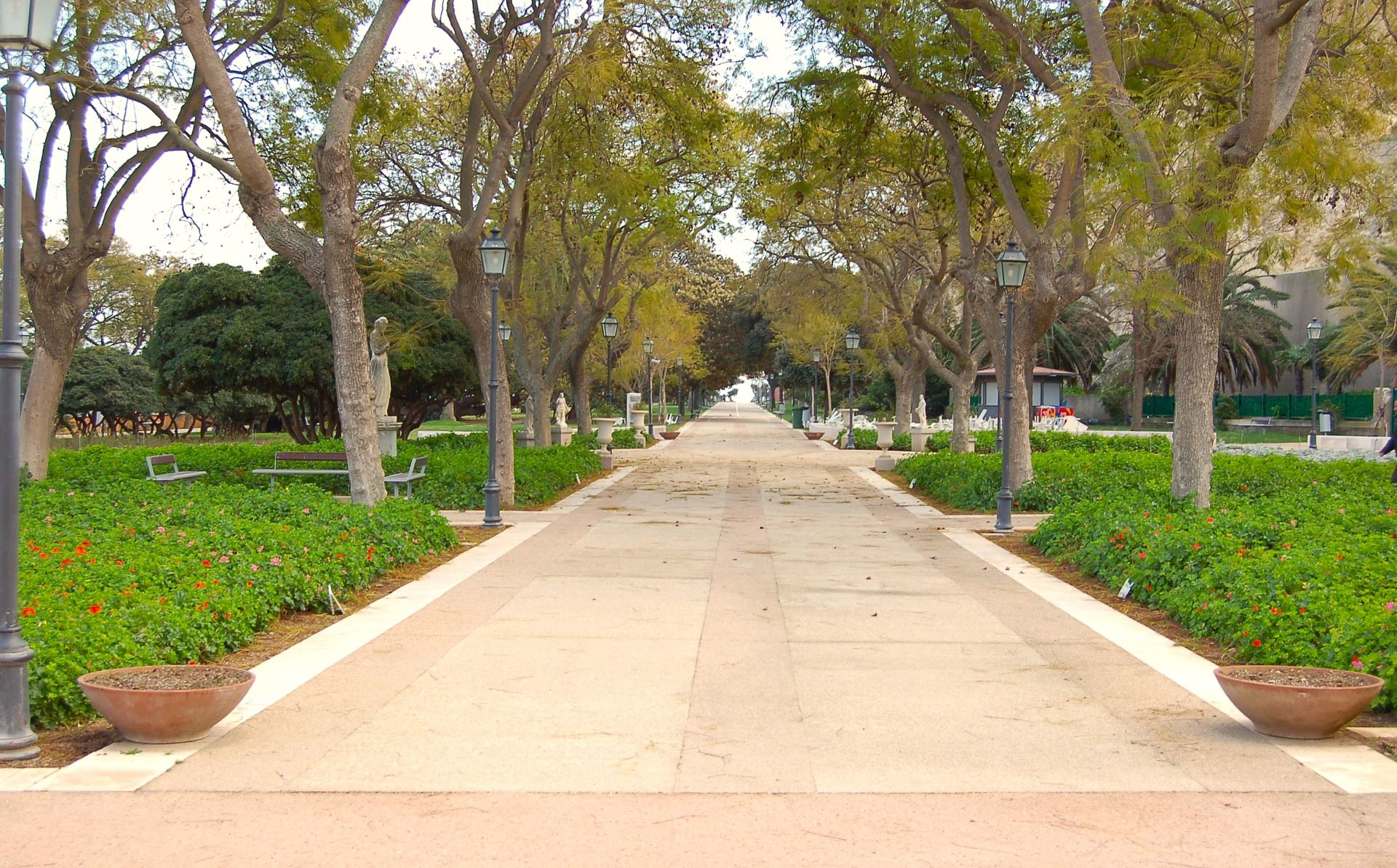 Giardini della Galleria Comunale d'Arte